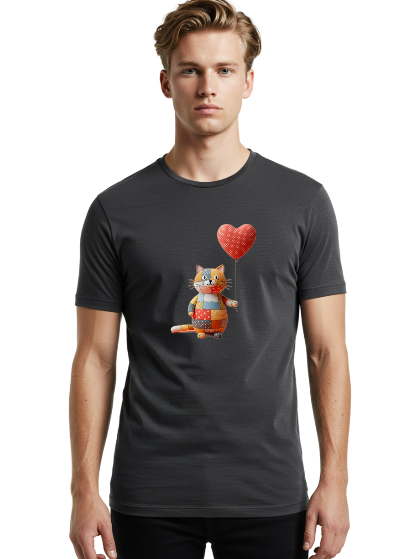 Patchwork-Cat Men'S Graphic Tee, 100% Cotton, Comfortable Casual Summer Wear, Machine Washable, Vintage Camera, Old Camera, Antique Camera, Black Camera, Classic Photography, Photography Equipment, Nostalgic Device, Film Camera, Camera Art Bai210 27