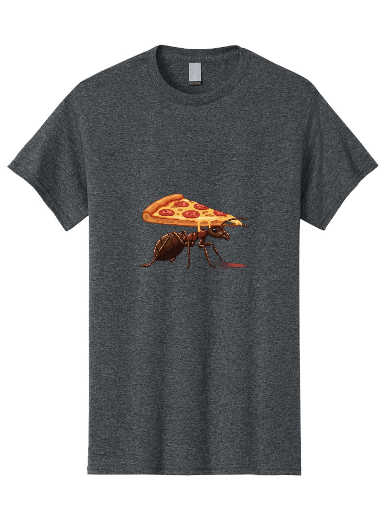 Pepperoni-Pizza-Slice-Ant Men'S Graphic Tee, 100% Cotton, Comfortable Casual Summer Wear, Machine Washable, Vintage Camera, Old Camera, Antique Camera, Black Camera, Classic Photography, Photography Equipment, Nostalgic Device, Film Camera, Bai212 8
