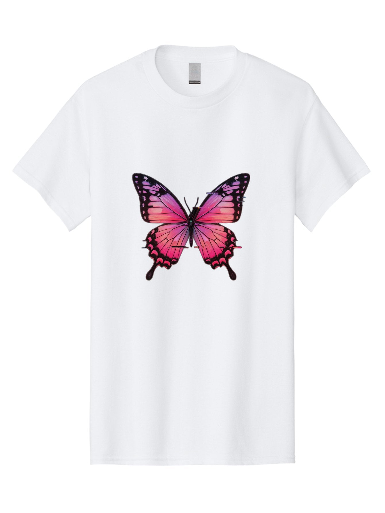 Pink-Butterfly-2 Men'S Graphic Tee, 100% Cotton, Comfortable Casual Summer Wear, Machine Washable, Vintage Camera, Old Camera, Antique Camera, Black Camera, Classic Photography, Photography Equipment, Nostalgic Device, Film Camera, Camera Art Bai216 12