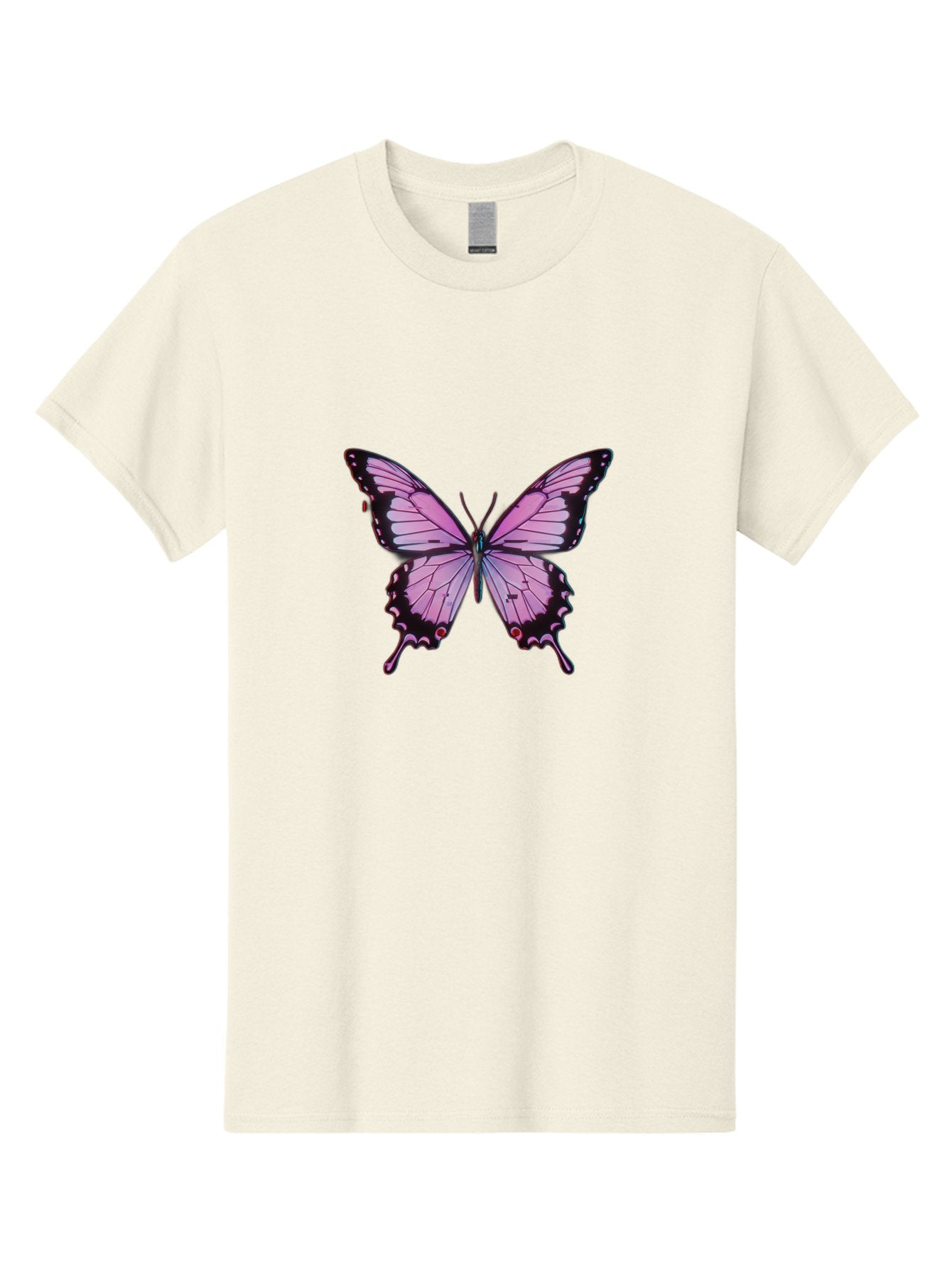 Pink-Butterfly-3 Men'S Graphic Tee, 100% Cotton, Comfortable Casual Summer Wear, Machine Washable, Vintage Camera, Old Camera, Antique Camera, Black Camera, Classic Photography, Photography Equipment, Nostalgic Device, Film Camera, Camera Art Bai217 3