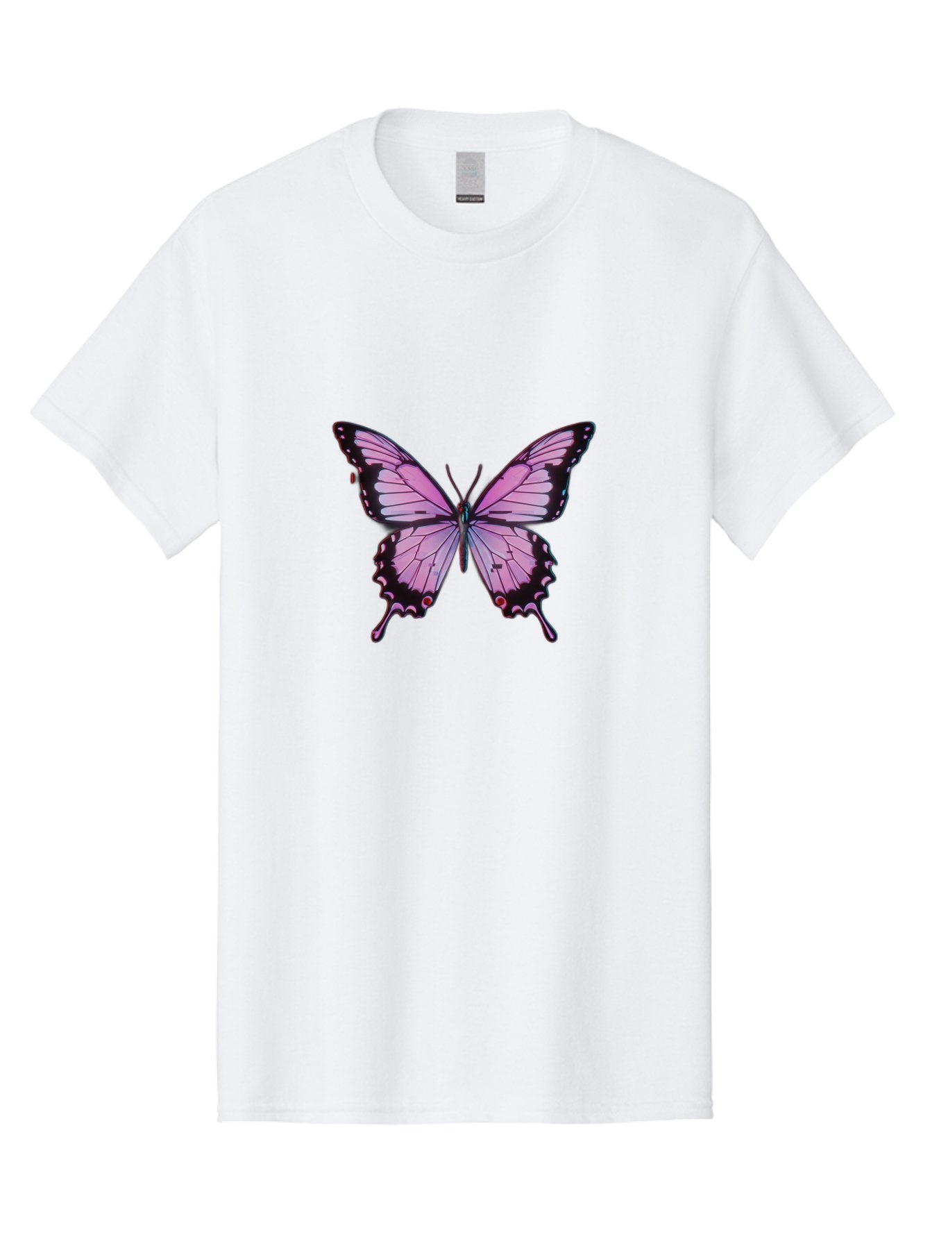 Pink-Butterfly-3 Men'S Graphic Tee, 100% Cotton, Comfortable Casual Summer Wear, Machine Washable, Vintage Camera, Old Camera, Antique Camera, Black Camera, Classic Photography, Photography Equipment, Nostalgic Device, Film Camera, Camera Art Bai217 12