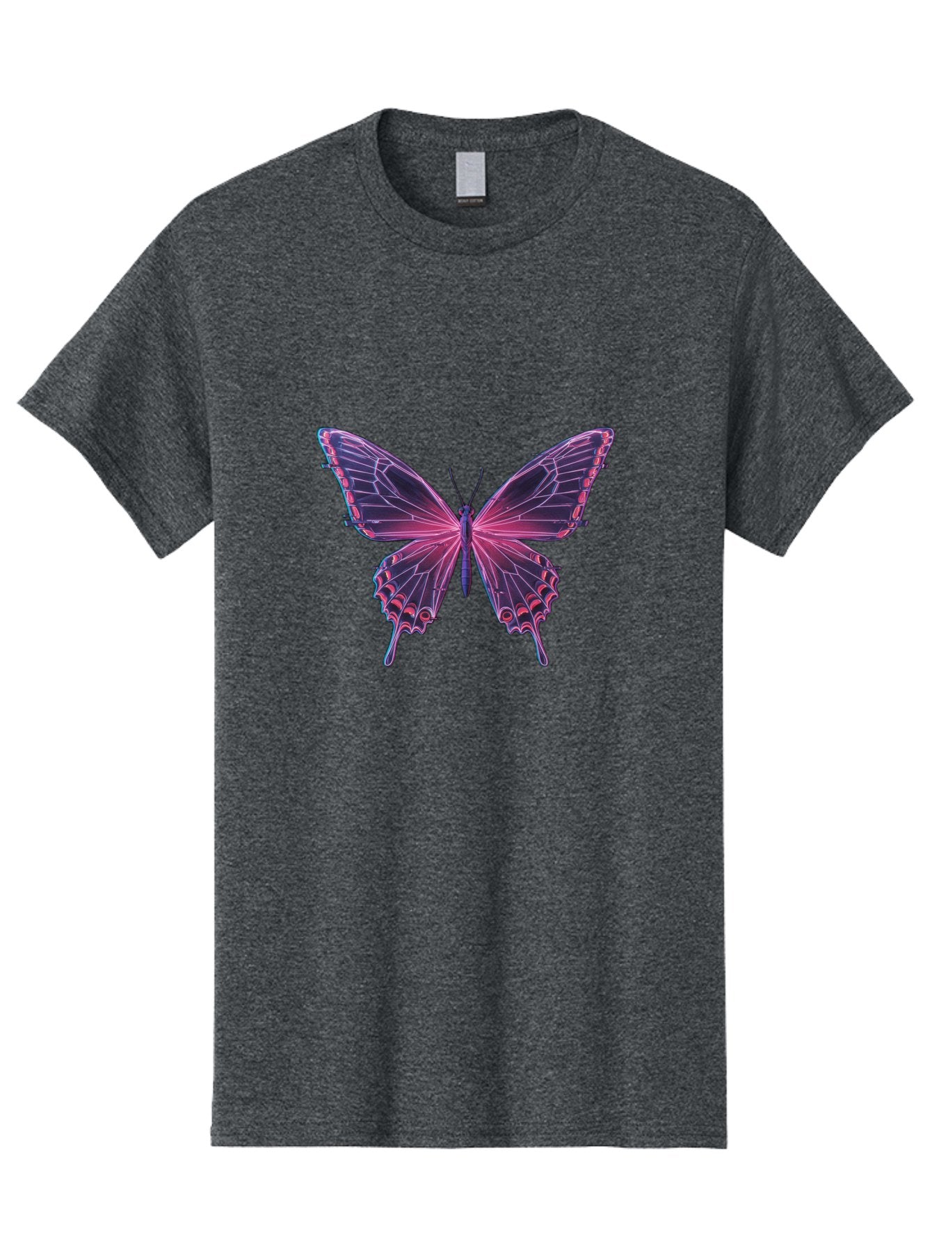 Pink-Butterfly-4 Men'S Graphic Tee, 100% Cotton, Comfortable Casual Summer Wear, Machine Washable, Vintage Camera, Old Camera, Antique Camera, Black Camera, Classic Photography, Photography Equipment, Nostalgic Device, Film Camera, Camera Art Bai218 4