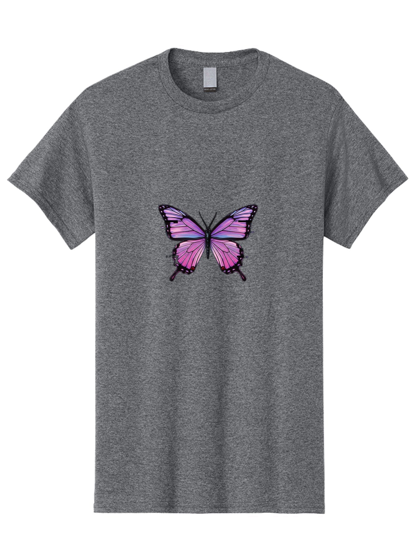 Pink-Butterfly-5 Men'S Graphic Tee, 100% Cotton, Comfortable Casual Summer Wear, Machine Washable, Vintage Camera, Old Camera, Antique Camera, Black Camera, Classic Photography, Photography Equipment, Nostalgic Device, Film Camera, Camera Art Bai219 14