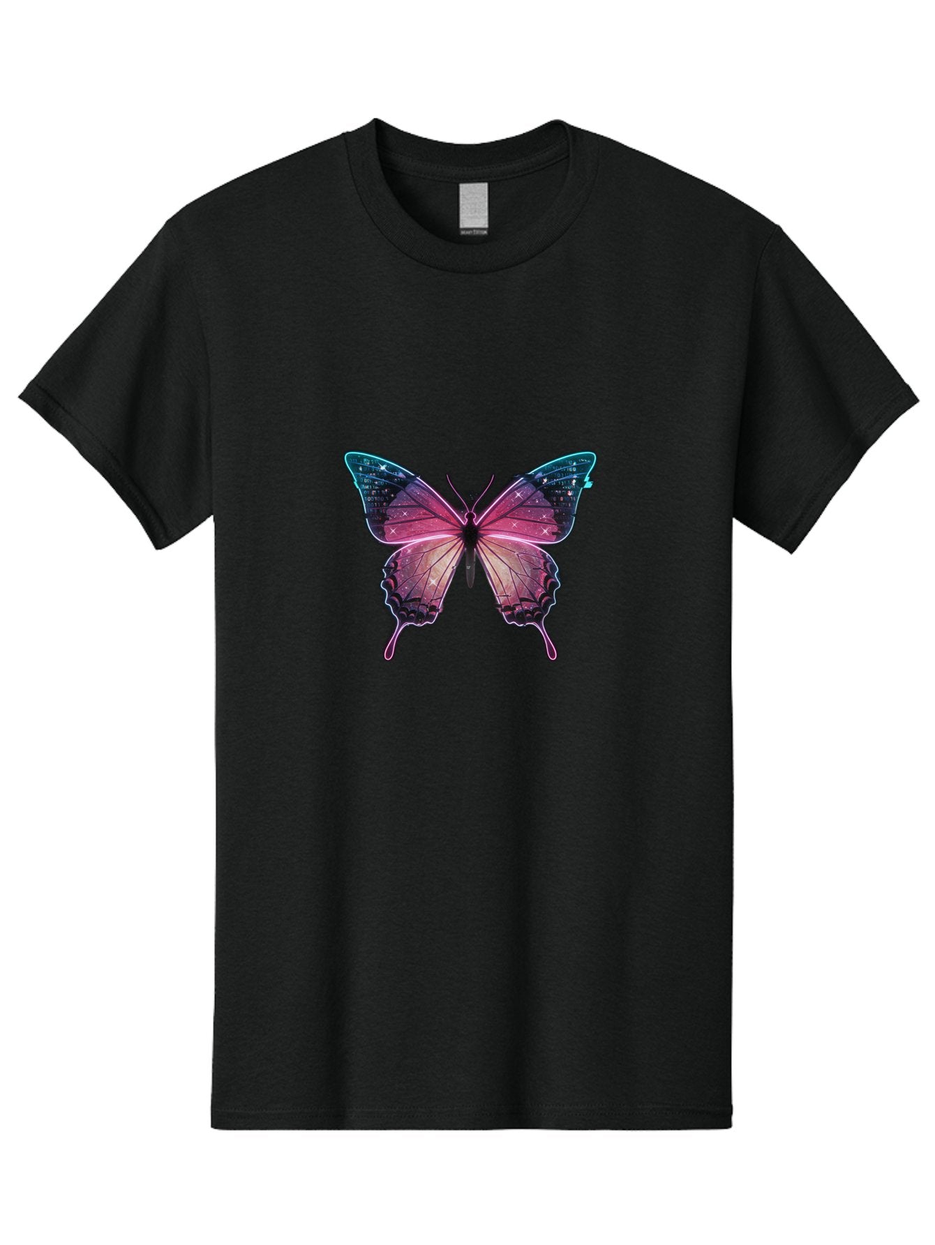 Pink-Butterfly-6 Men'S Graphic Tee, 100% Cotton, Comfortable Casual Summer Wear, Machine Washable, Vintage Camera, Old Camera, Antique Camera, Black Camera, Classic Photography, Photography Equipment, Nostalgic Device, Film Camera, Camera Art Bai220 7