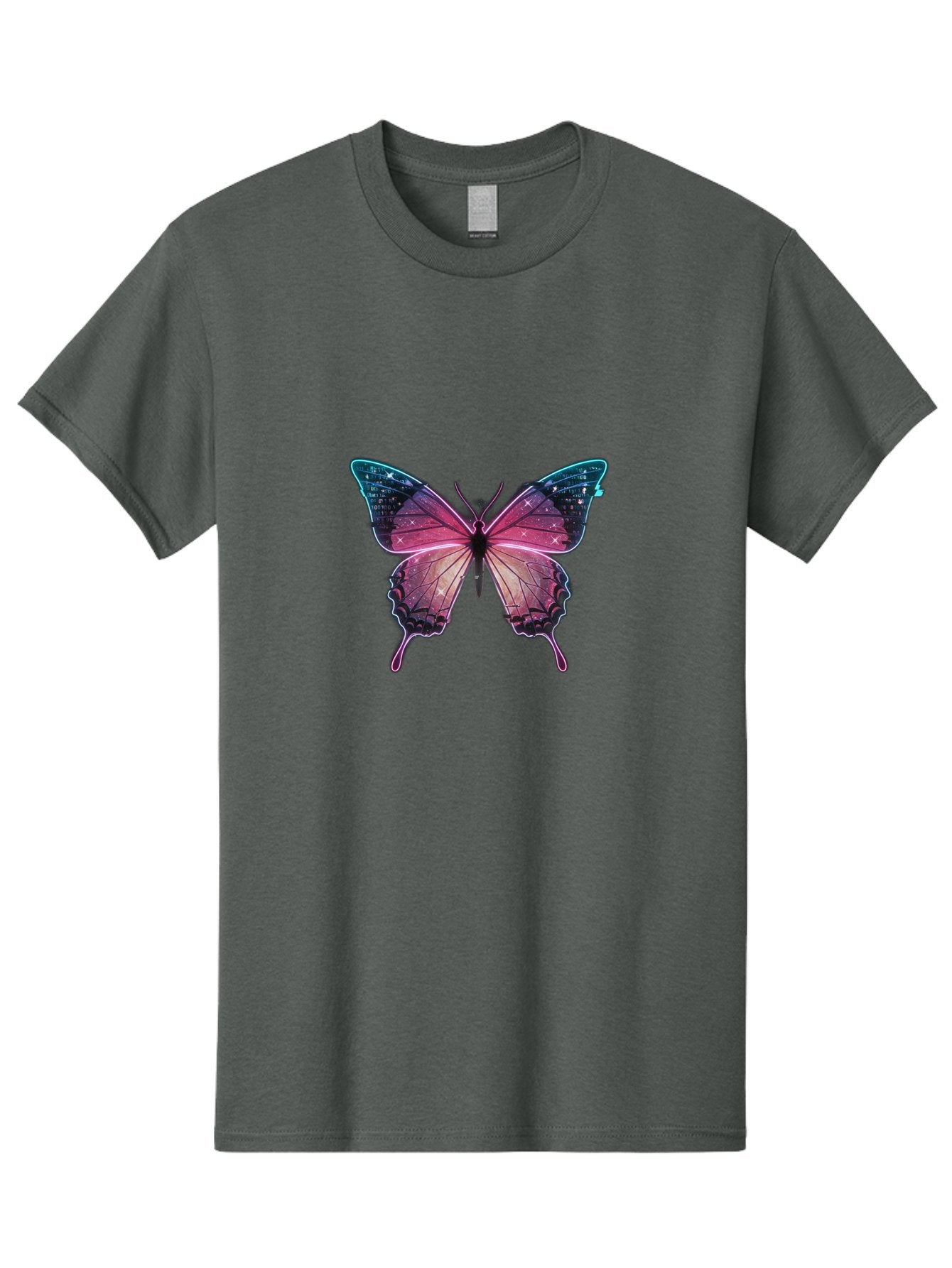 Pink-Butterfly-6 Men'S Graphic Tee, 100% Cotton, Comfortable Casual Summer Wear, Machine Washable, Vintage Camera, Old Camera, Antique Camera, Black Camera, Classic Photography, Photography Equipment, Nostalgic Device, Film Camera, Camera Art Bai220 13