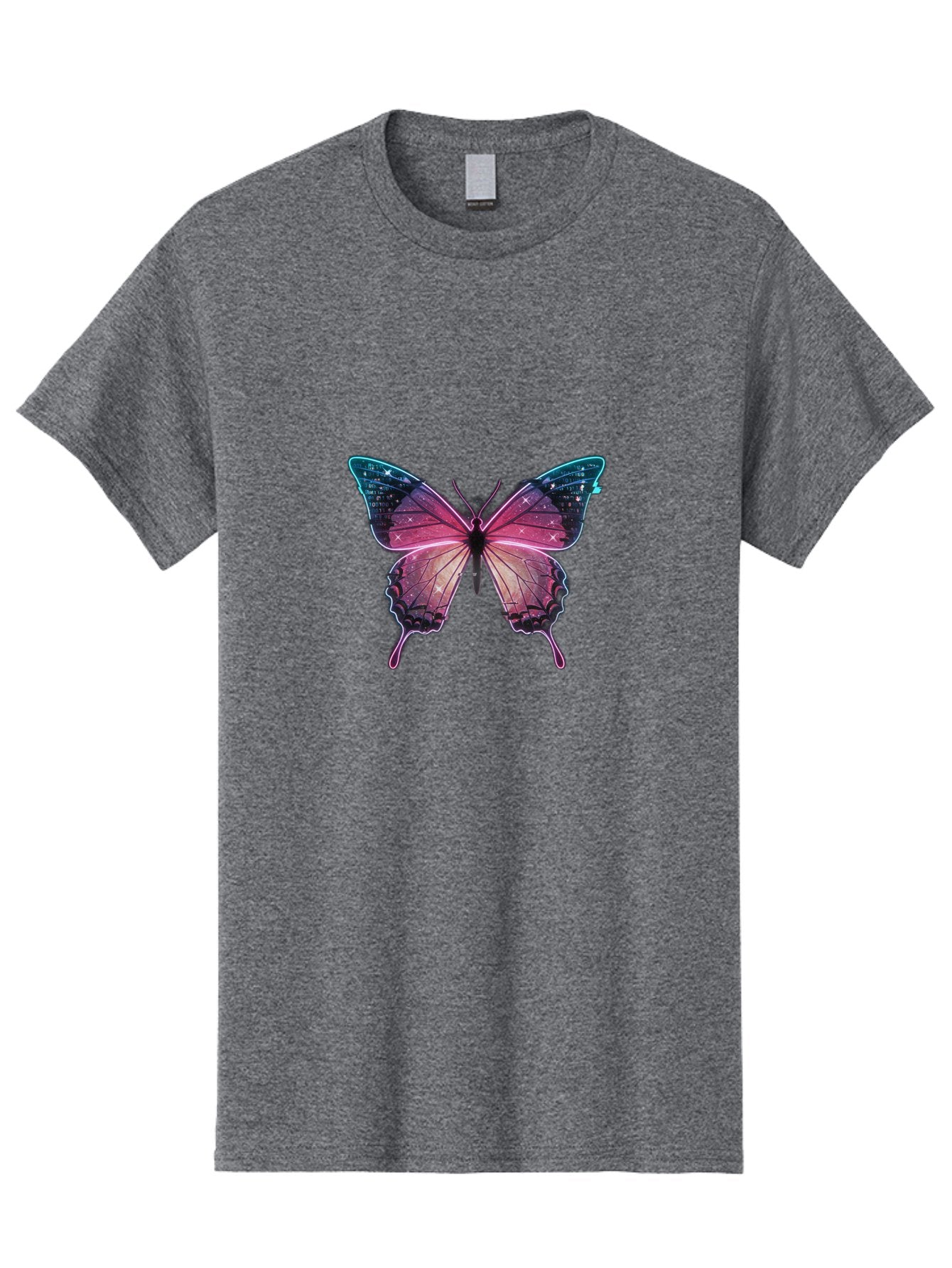 Pink-Butterfly-6 Men'S Graphic Tee, 100% Cotton, Comfortable Casual Summer Wear, Machine Washable, Vintage Camera, Old Camera, Antique Camera, Black Camera, Classic Photography, Photography Equipment, Nostalgic Device, Film Camera, Camera Art Bai220