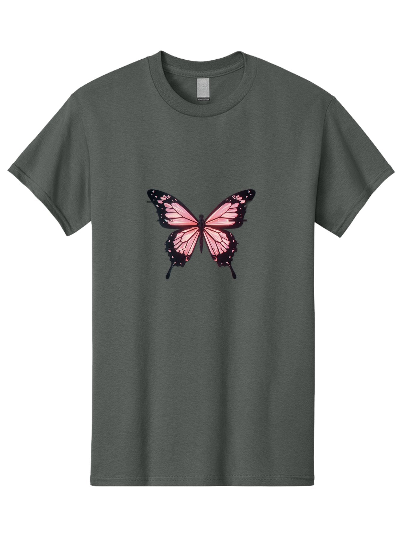Pink-Butterfly Men'S Graphic Tee, 100% Cotton, Comfortable Casual Summer Wear, Machine Washable, Vintage Camera, Old Camera, Antique Camera, Black Camera, Classic Photography, Photography Equipment, Nostalgic Device, Film Camera, Camera Art Bai222 10