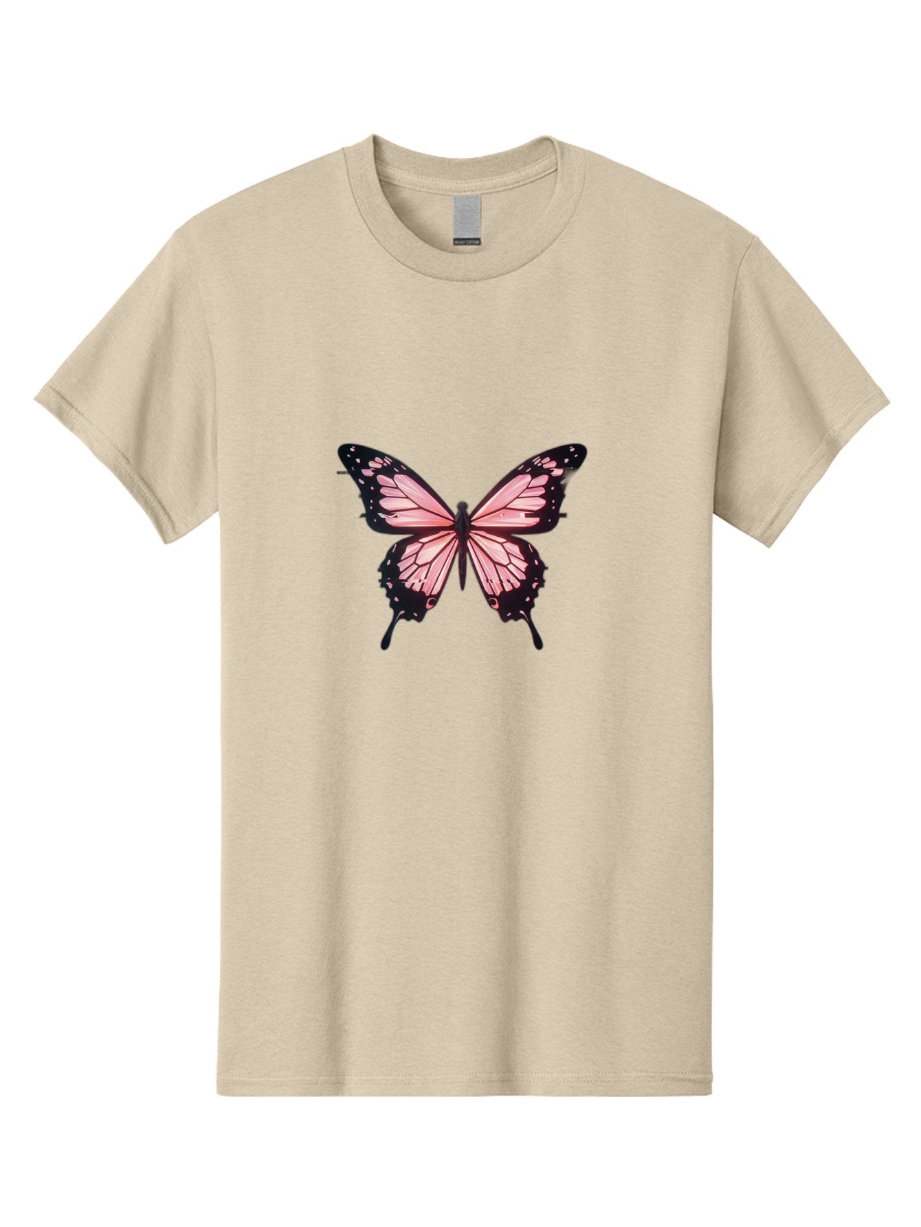 Pink-Butterfly Men'S Graphic Tee, 100% Cotton, Comfortable Casual Summer Wear, Machine Washable, Vintage Camera, Old Camera, Antique Camera, Black Camera, Classic Photography, Photography Equipment, Nostalgic Device, Film Camera, Camera Art Bai222 3