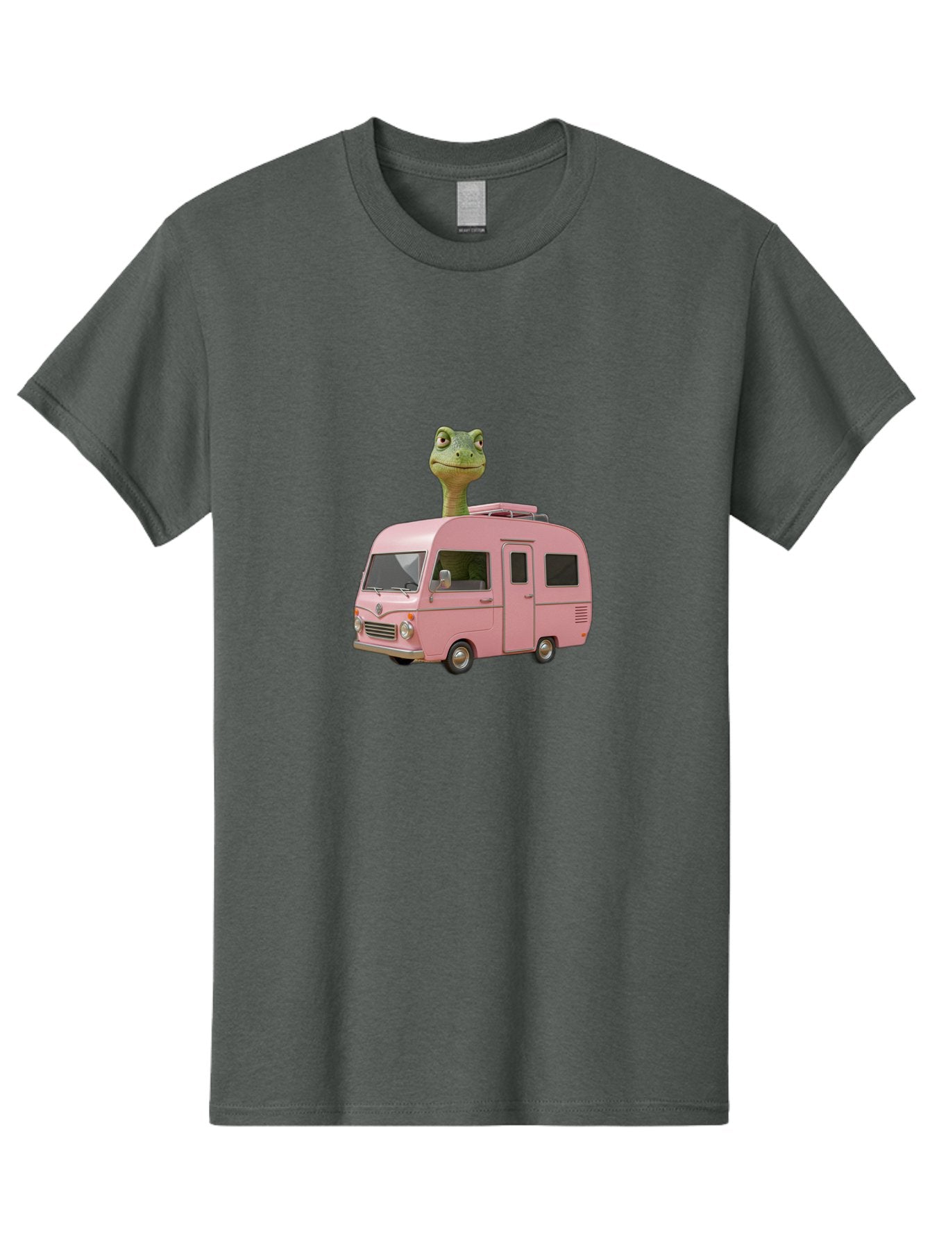 Pink-Camper-Van Men'S Graphic Tee, 100% Cotton, Comfortable Casual Summer Wear, Machine Washable, Vintage Camera, Old Camera, Antique Camera, Black Camera, Classic Photography, Photography Equipment, Nostalgic Device, Film Camera, Camera Art Bai223