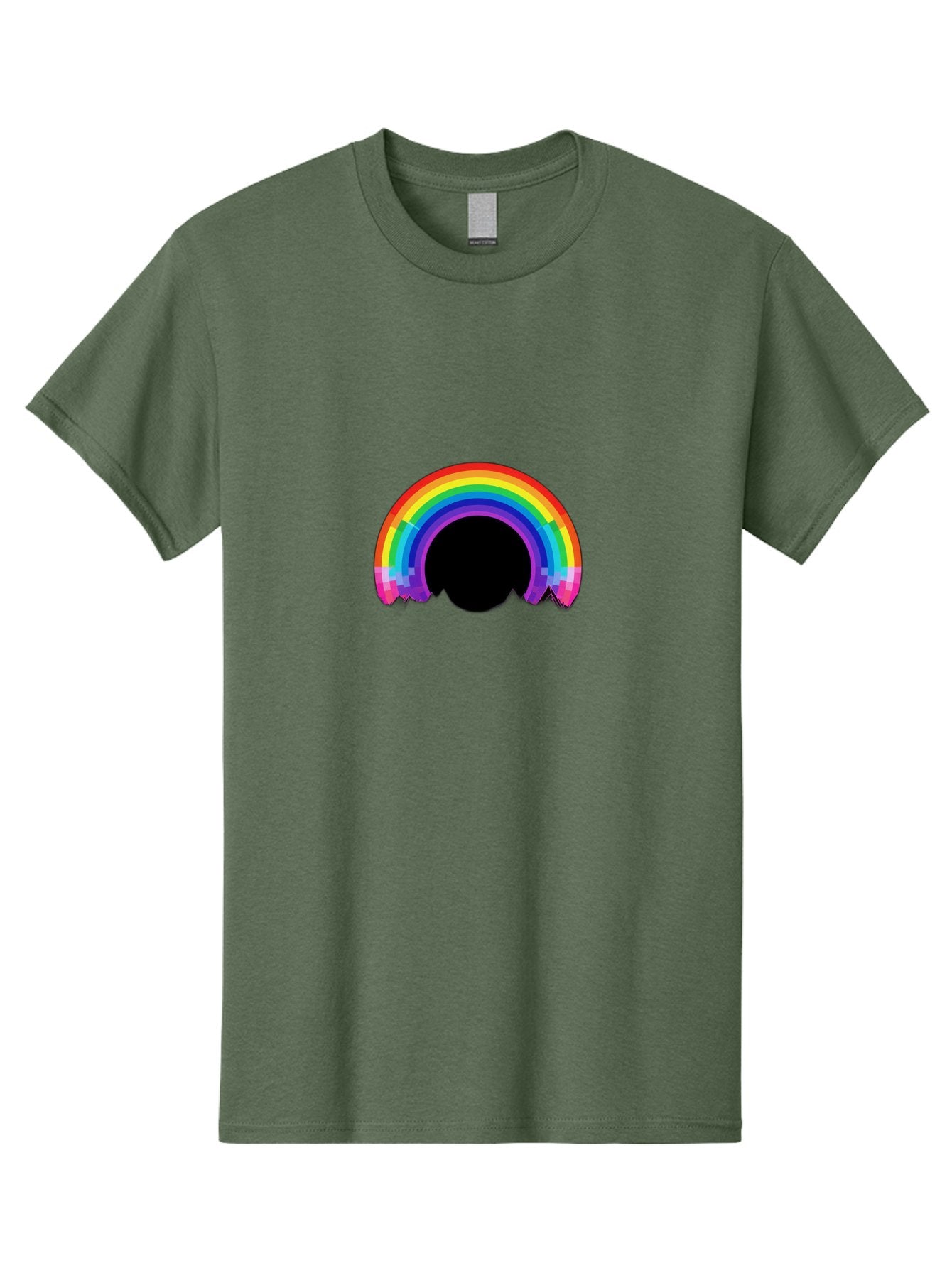 Pixelated-Rainbow Men'S Graphic Tee, 100% Cotton, Comfortable Casual Summer Wear, Machine Washable, Vintage Camera, Old Camera, Antique Camera, Black Camera, Classic Photography, Photography Equipment, Nostalgic Device, Film Camera, Camera Art Bai227 14