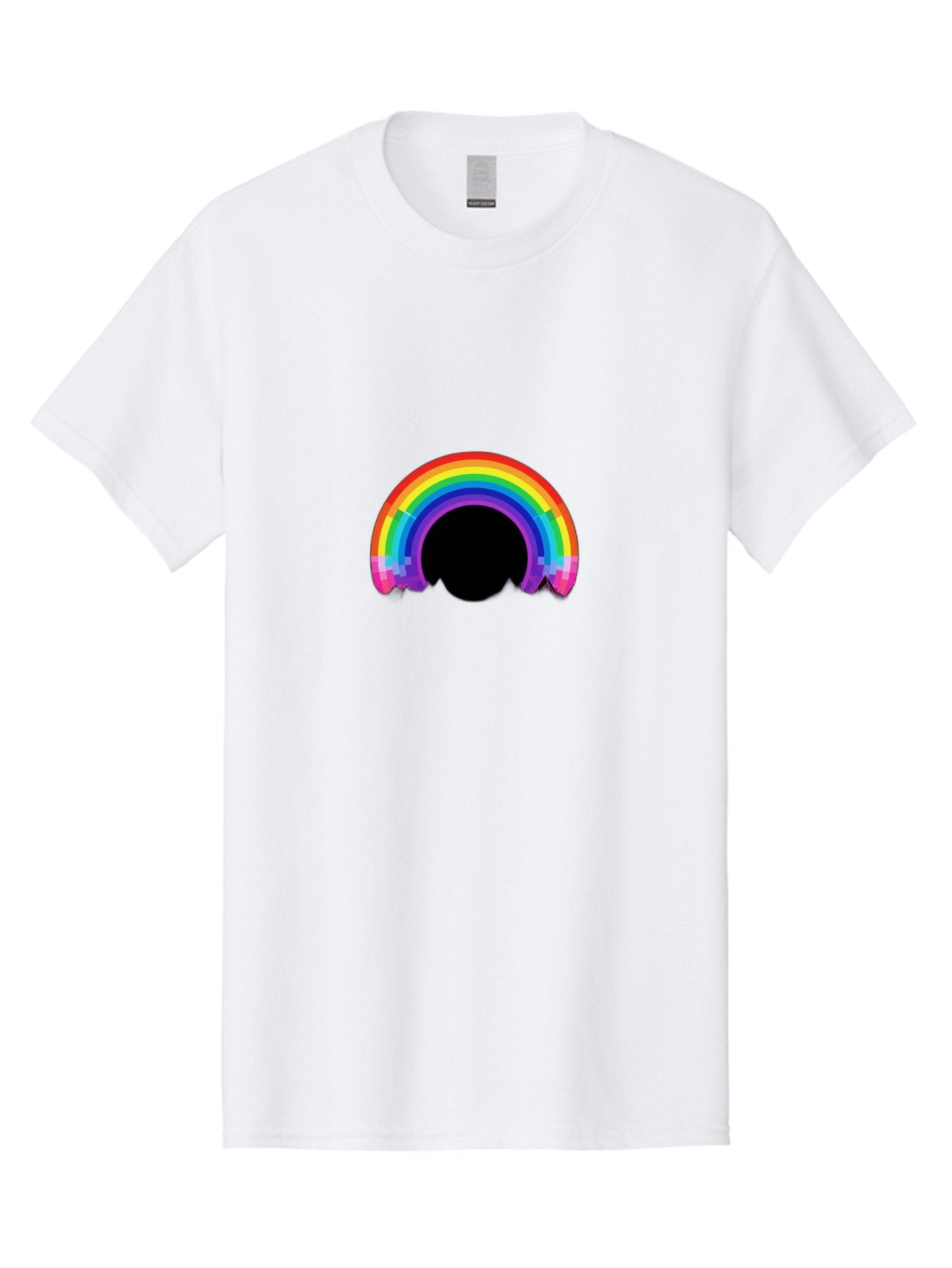 Pixelated-Rainbow Men'S Graphic Tee, 100% Cotton, Comfortable Casual Summer Wear, Machine Washable, Vintage Camera, Old Camera, Antique Camera, Black Camera, Classic Photography, Photography Equipment, Nostalgic Device, Film Camera, Camera Art Bai227 8