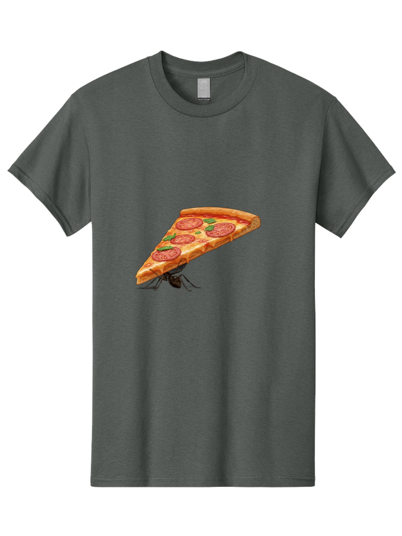 Pizza-Slice-With-Ant Men'S Graphic Tee, 100% Cotton, Comfortable Casual Summer Wear, Machine Washable, Vintage Camera, Old Camera, Antique Camera, Black Camera, Classic Photography, Photography Equipment, Nostalgic Device, Film Camera, Bai229 8