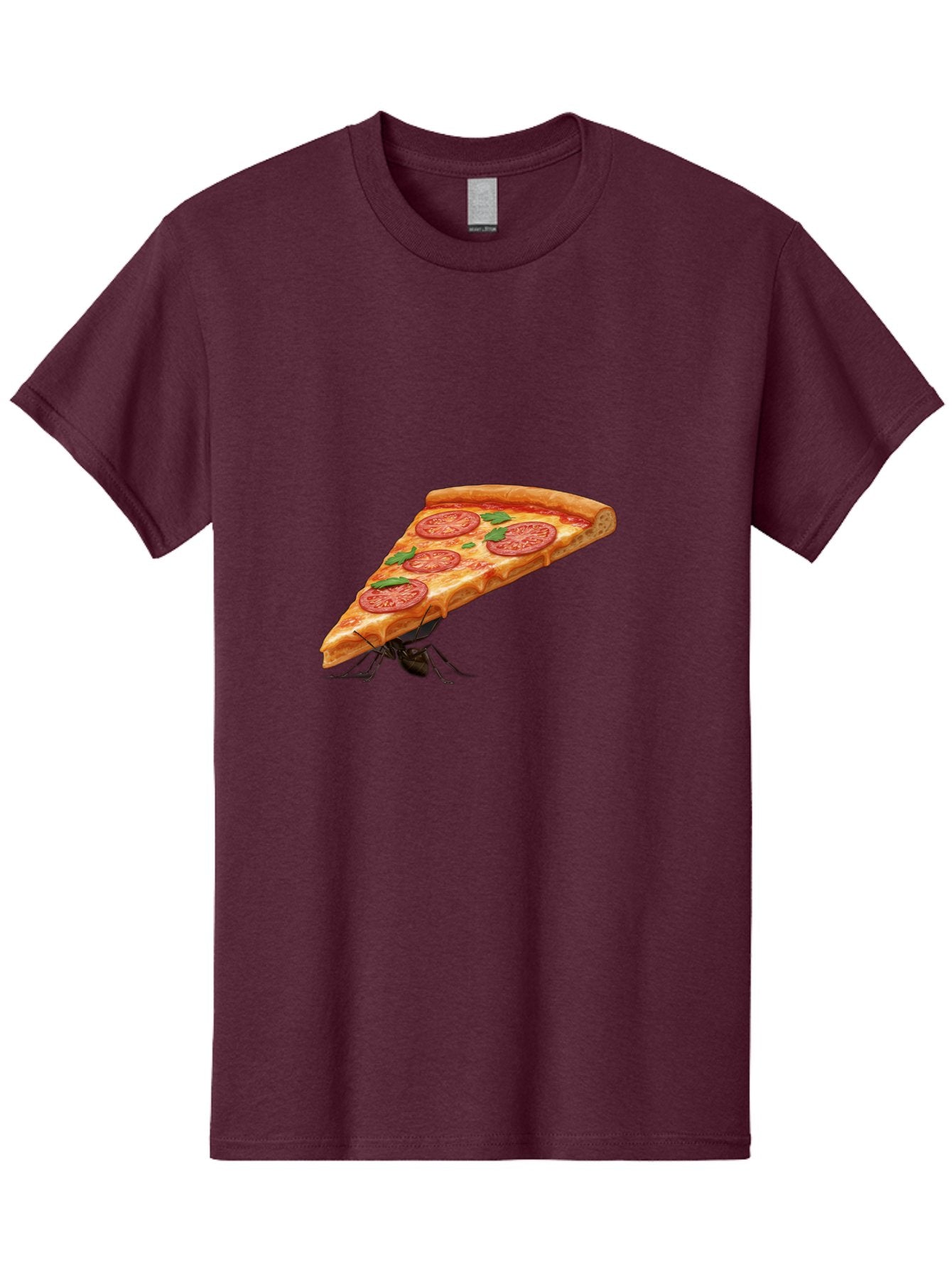 Pizza-Slice-With-Ant Men'S Graphic Tee, 100% Cotton, Comfortable Casual Summer Wear, Machine Washable, Vintage Camera, Old Camera, Antique Camera, Black Camera, Classic Photography, Photography Equipment, Nostalgic Device, Film Camera, Bai229 4