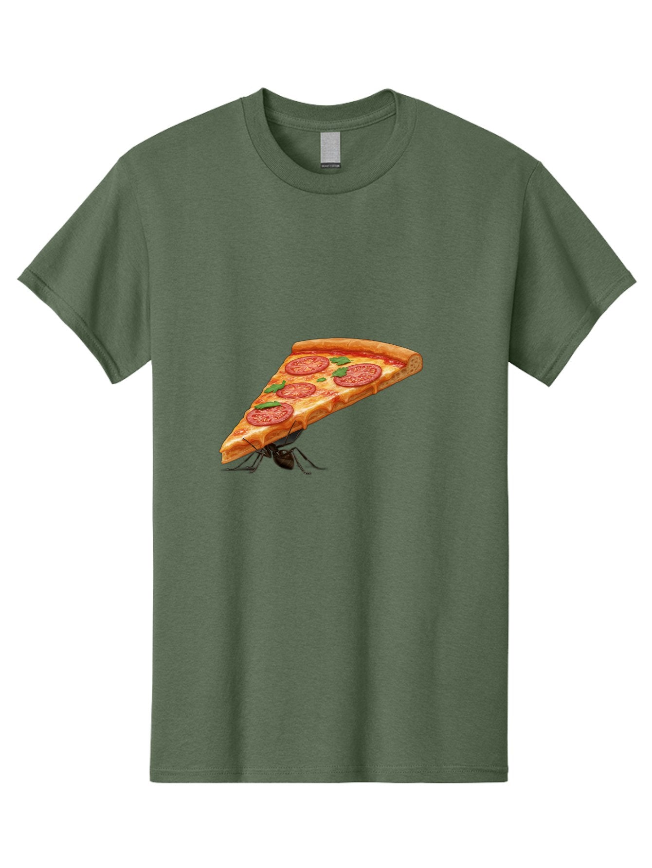 Pizza-Slice-With-Ant Men'S Graphic Tee, 100% Cotton, Comfortable Casual Summer Wear, Machine Washable, Vintage Camera, Old Camera, Antique Camera, Black Camera, Classic Photography, Photography Equipment, Nostalgic Device, Film Camera, Bai229 13