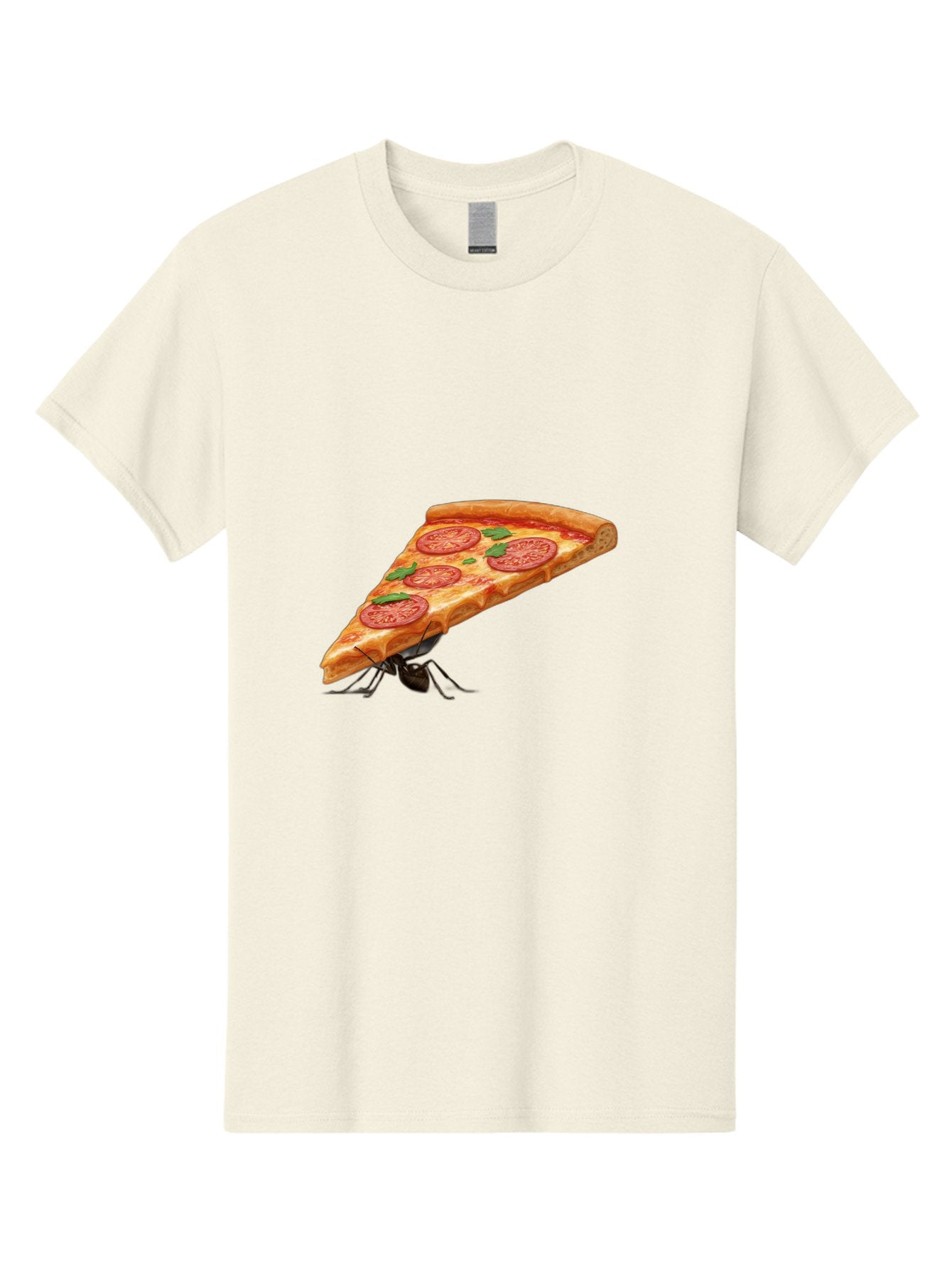Pizza-Slice-With-Ant Men'S Graphic Tee, 100% Cotton, Comfortable Casual Summer Wear, Machine Washable, Vintage Camera, Old Camera, Antique Camera, Black Camera, Classic Photography, Photography Equipment, Nostalgic Device, Film Camera, Bai229
