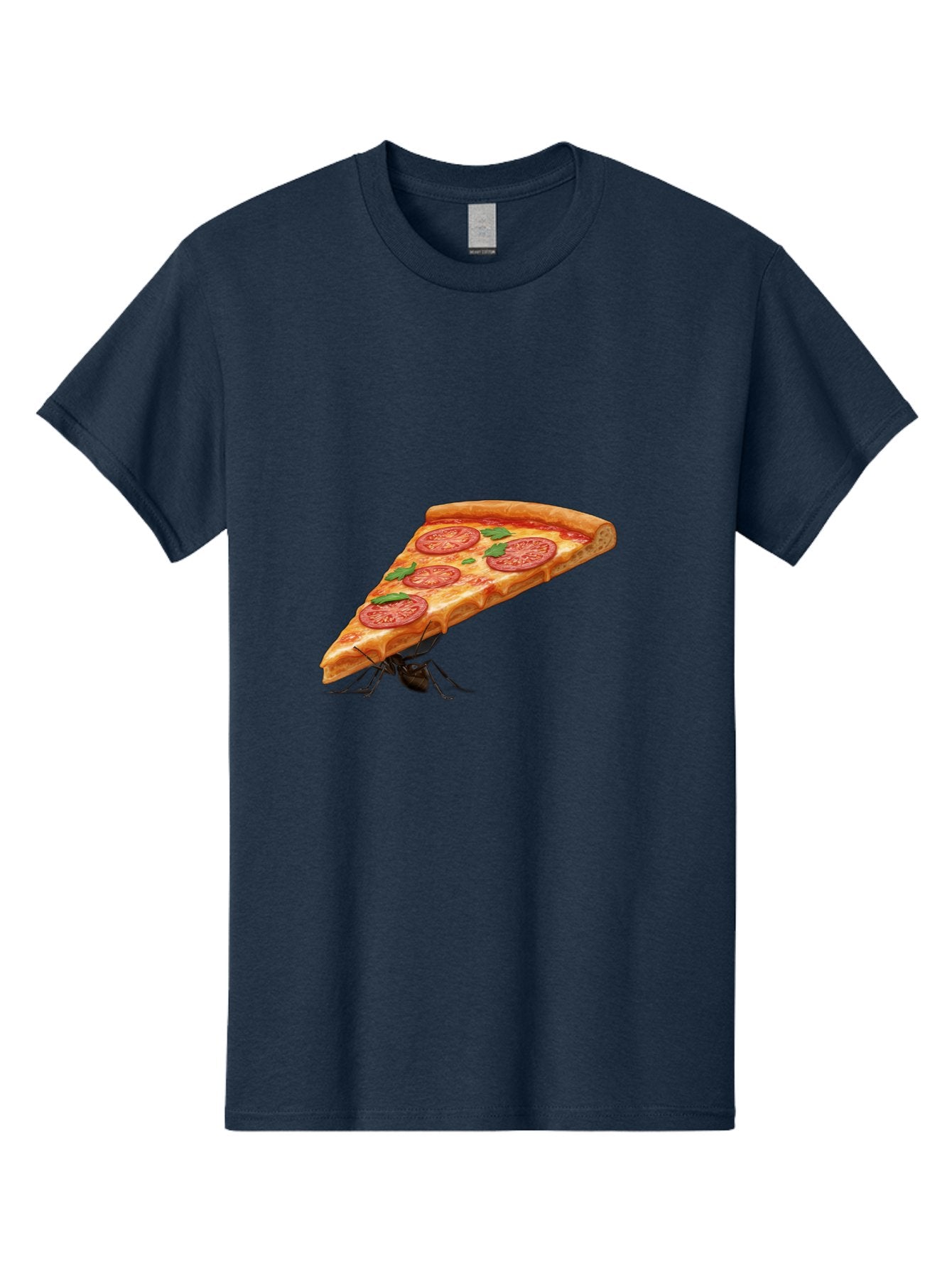 Pizza-Slice-With-Ant Men'S Graphic Tee, 100% Cotton, Comfortable Casual Summer Wear, Machine Washable, Vintage Camera, Old Camera, Antique Camera, Black Camera, Classic Photography, Photography Equipment, Nostalgic Device, Film Camera, Bai229