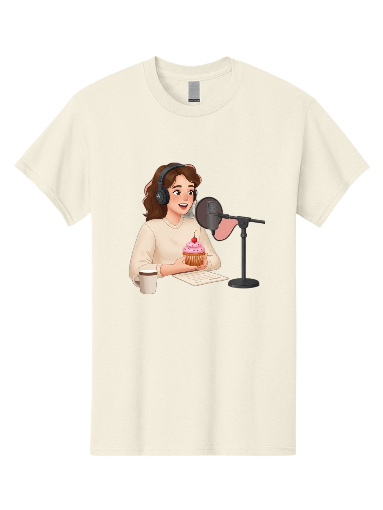 Podcast-Host-Cupcake Men'S Graphic Tee, 100% Cotton, Comfortable Casual Summer Wear, Machine Washable, Vintage Camera, Old Camera, Antique Camera, Black Camera, Classic Photography, Photography Equipment, Nostalgic Device, Film Camera, Bai231 6