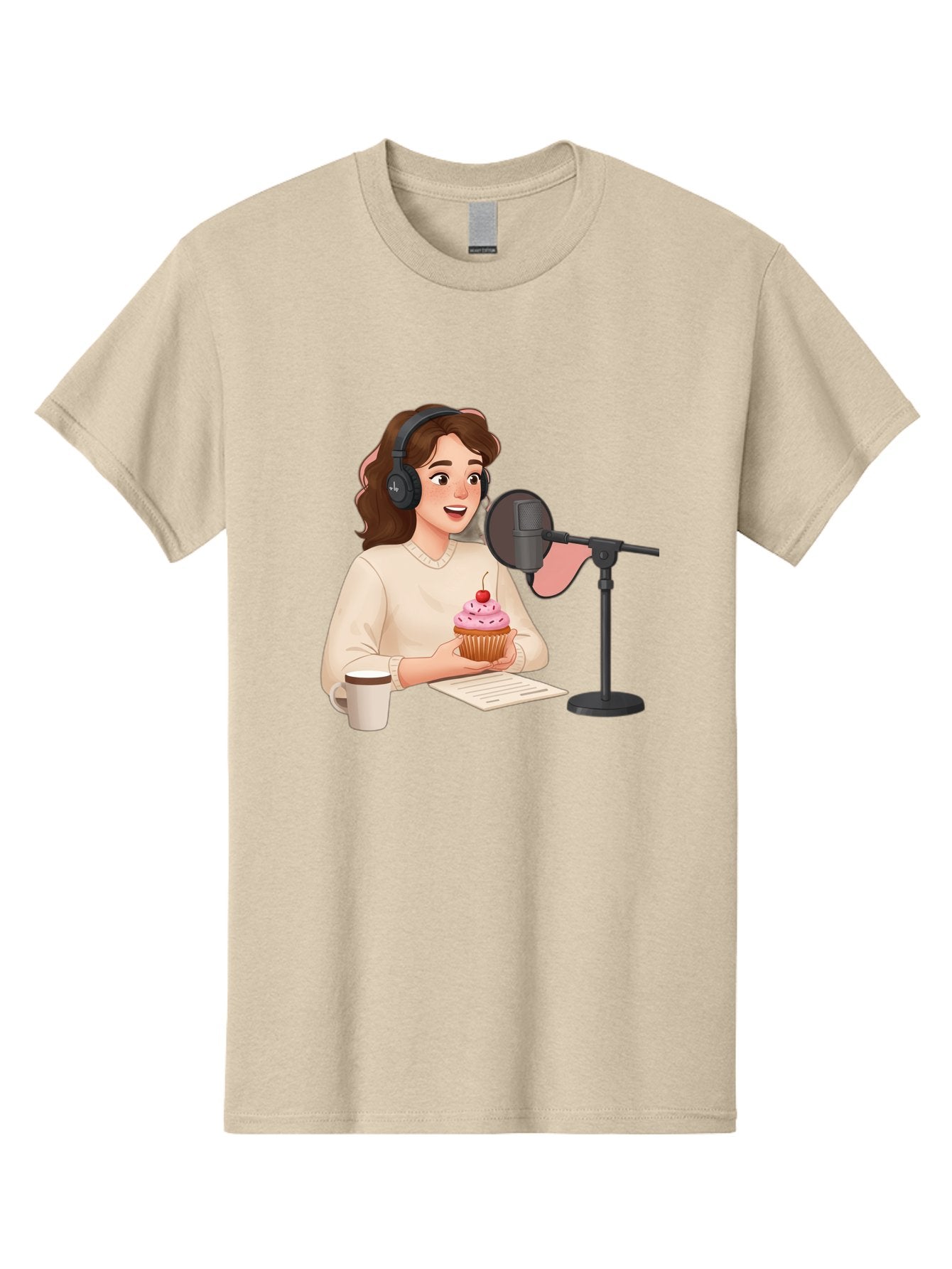 Podcast-Host-Cupcake Men'S Graphic Tee, 100% Cotton, Comfortable Casual Summer Wear, Machine Washable, Vintage Camera, Old Camera, Antique Camera, Black Camera, Classic Photography, Photography Equipment, Nostalgic Device, Film Camera, Bai231 13