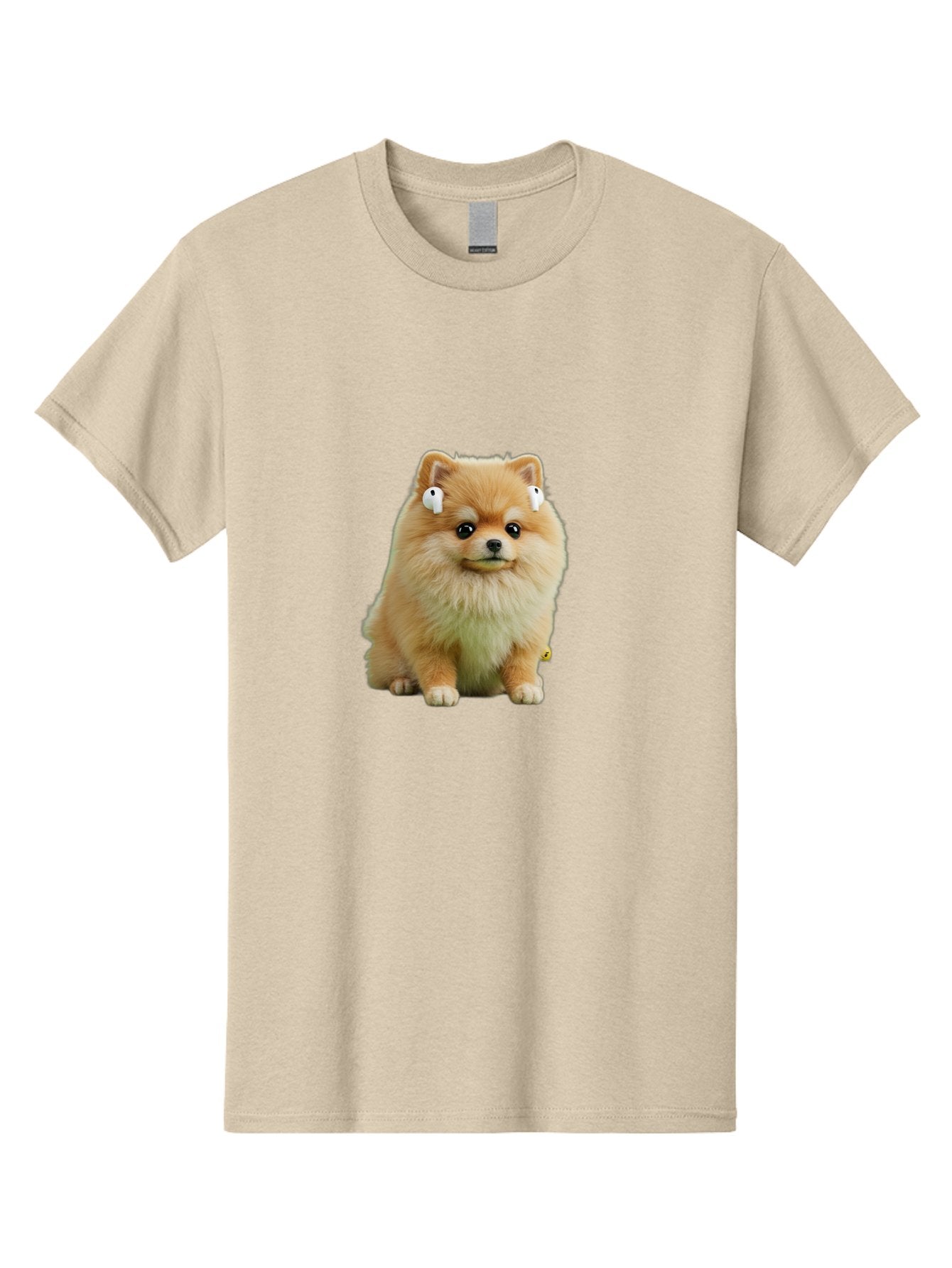 Pomeranian-With-Earbuds Men'S Graphic Tee, 100% Cotton, Comfortable Casual Summer Wear, Machine Washable, Vintage Camera, Old Camera, Antique Camera, Black Camera, Classic Photography, Photography Equipment, Nostalgic Device, Film Camera, Bai234 15