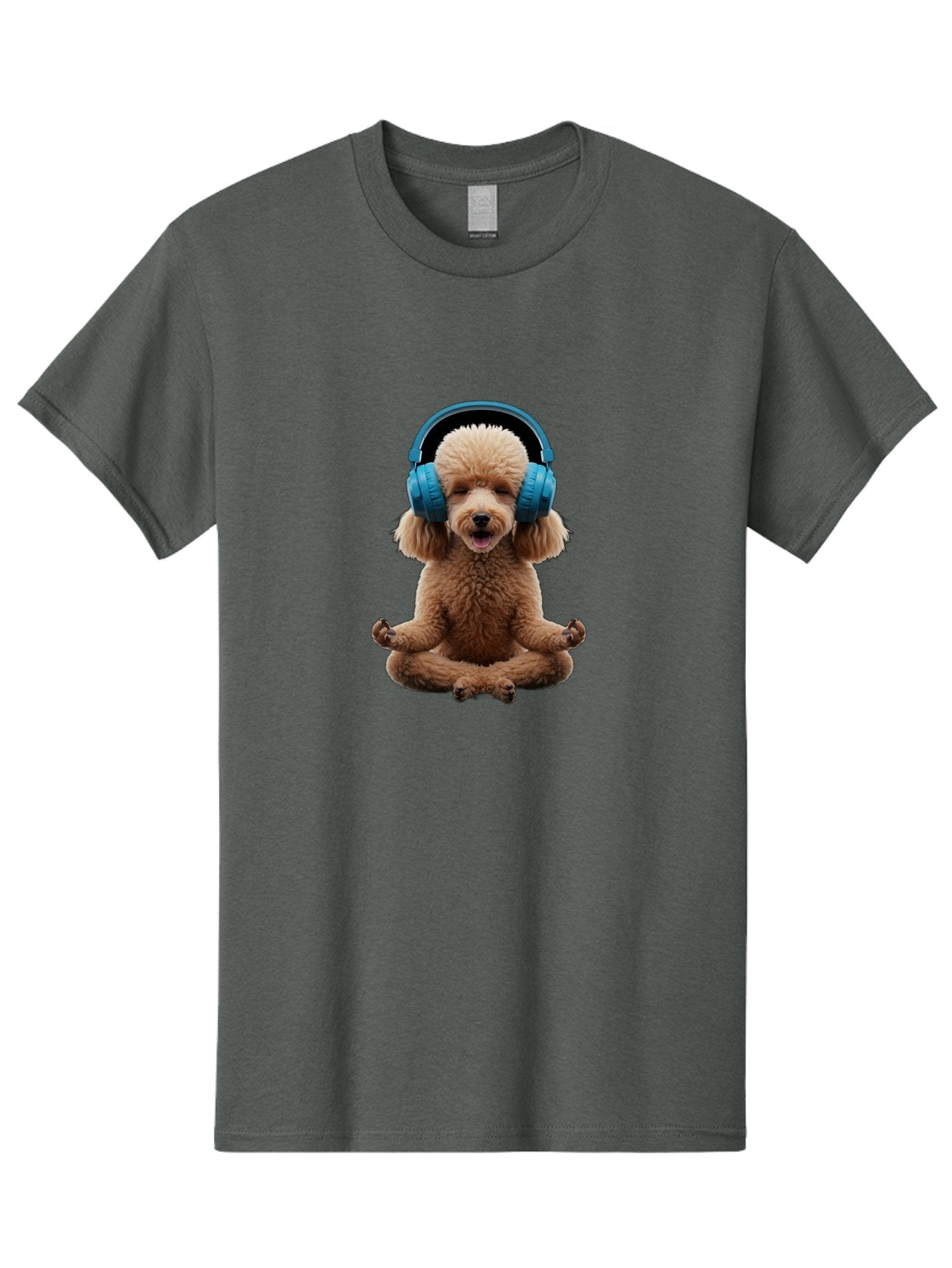 Poodle-In-Headphones Men'S Graphic Tee, 100% Cotton, Comfortable Casual Summer Wear, Machine Washable, Vintage Camera, Old Camera, Antique Camera, Black Camera, Classic Photography, Photography Equipment, Nostalgic Device, Film Camera, Bai235 6