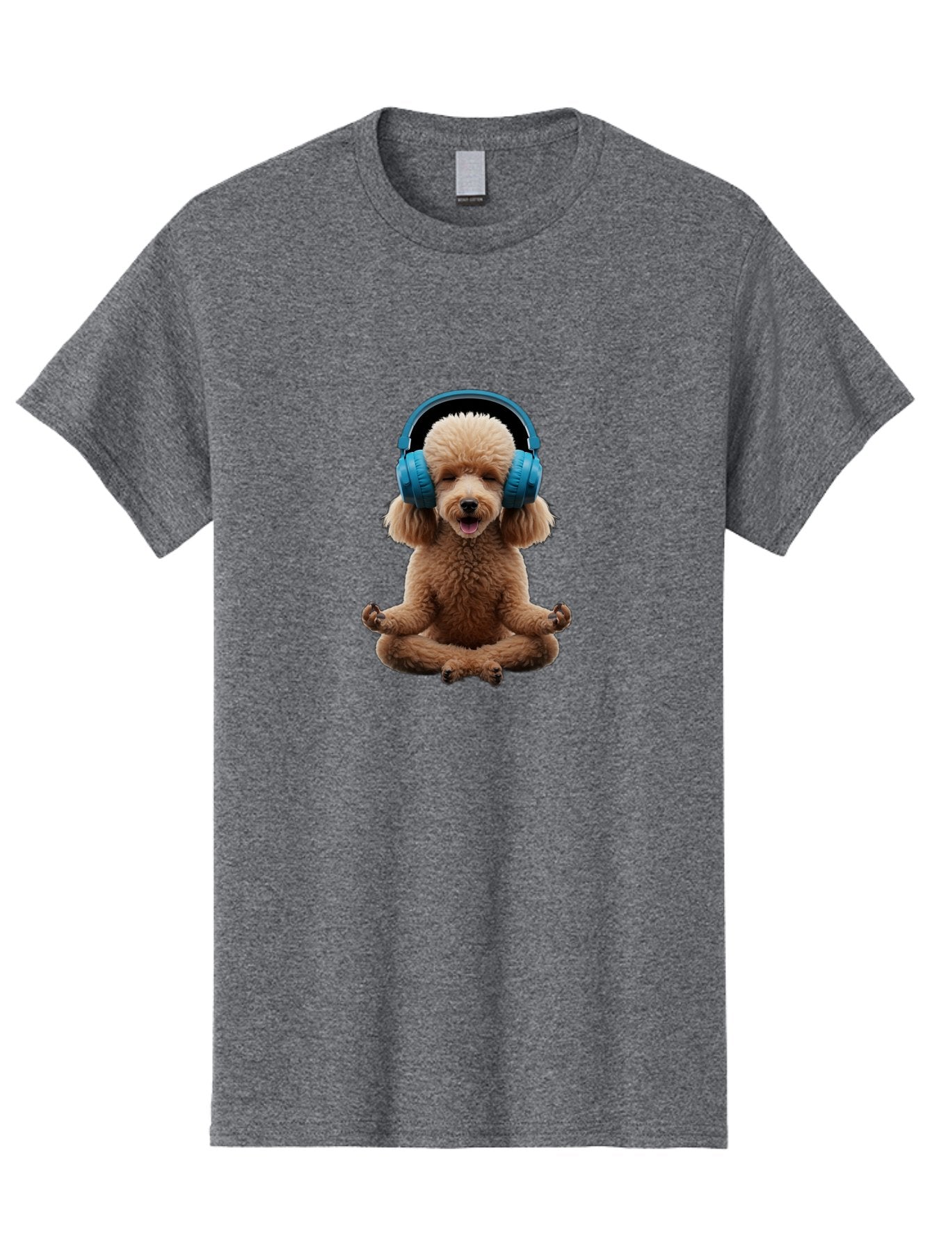 Poodle-In-Headphones Men'S Graphic Tee, 100% Cotton, Comfortable Casual Summer Wear, Machine Washable, Vintage Camera, Old Camera, Antique Camera, Black Camera, Classic Photography, Photography Equipment, Nostalgic Device, Film Camera, Bai235 7