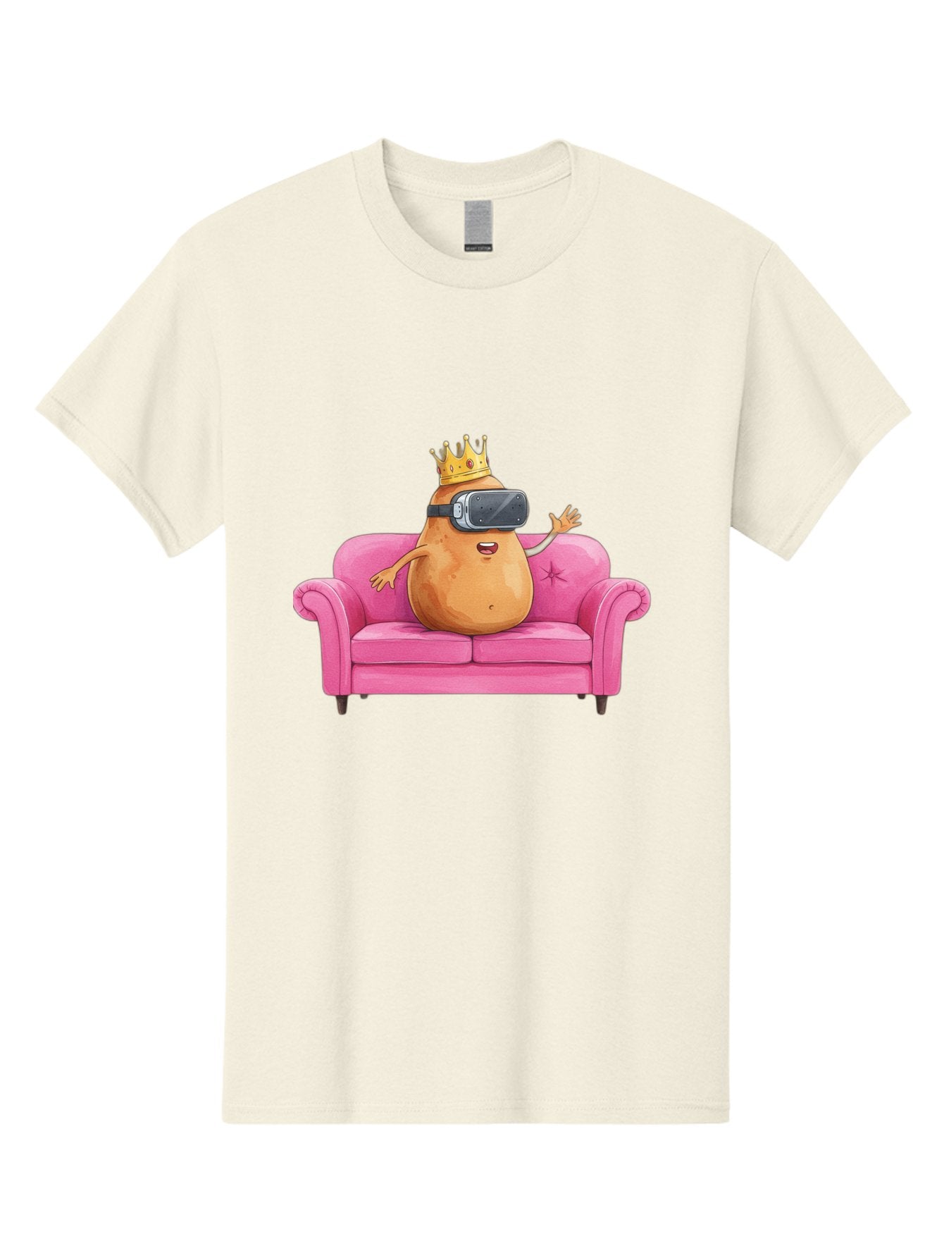 Potato-King-1 Men'S Graphic Tee, 100% Cotton, Comfortable Casual Summer Wear, Machine Washable, Vintage Camera, Old Camera, Antique Camera, Black Camera, Classic Photography, Photography Equipment, Nostalgic Device, Film Camera, Camera Art Bai236 3