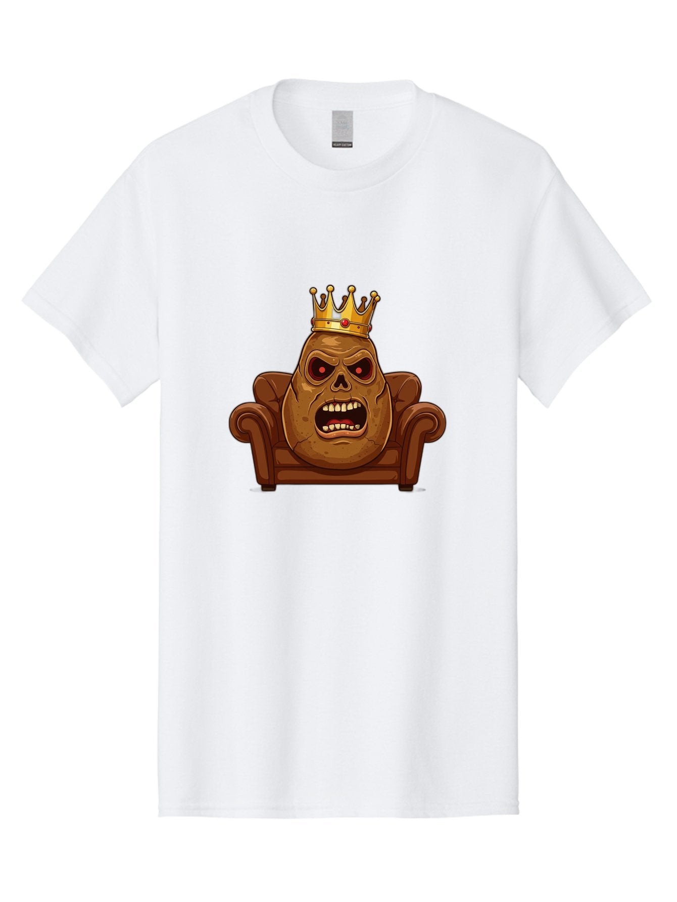 Potato-King-12 Men'S Graphic Tee, 100% Cotton, Comfortable Casual Summer Wear, Machine Washable, Vintage Camera, Old Camera, Antique Camera, Black Camera, Classic Photography, Photography Equipment, Nostalgic Device, Film Camera, Camera Art Bai239 12