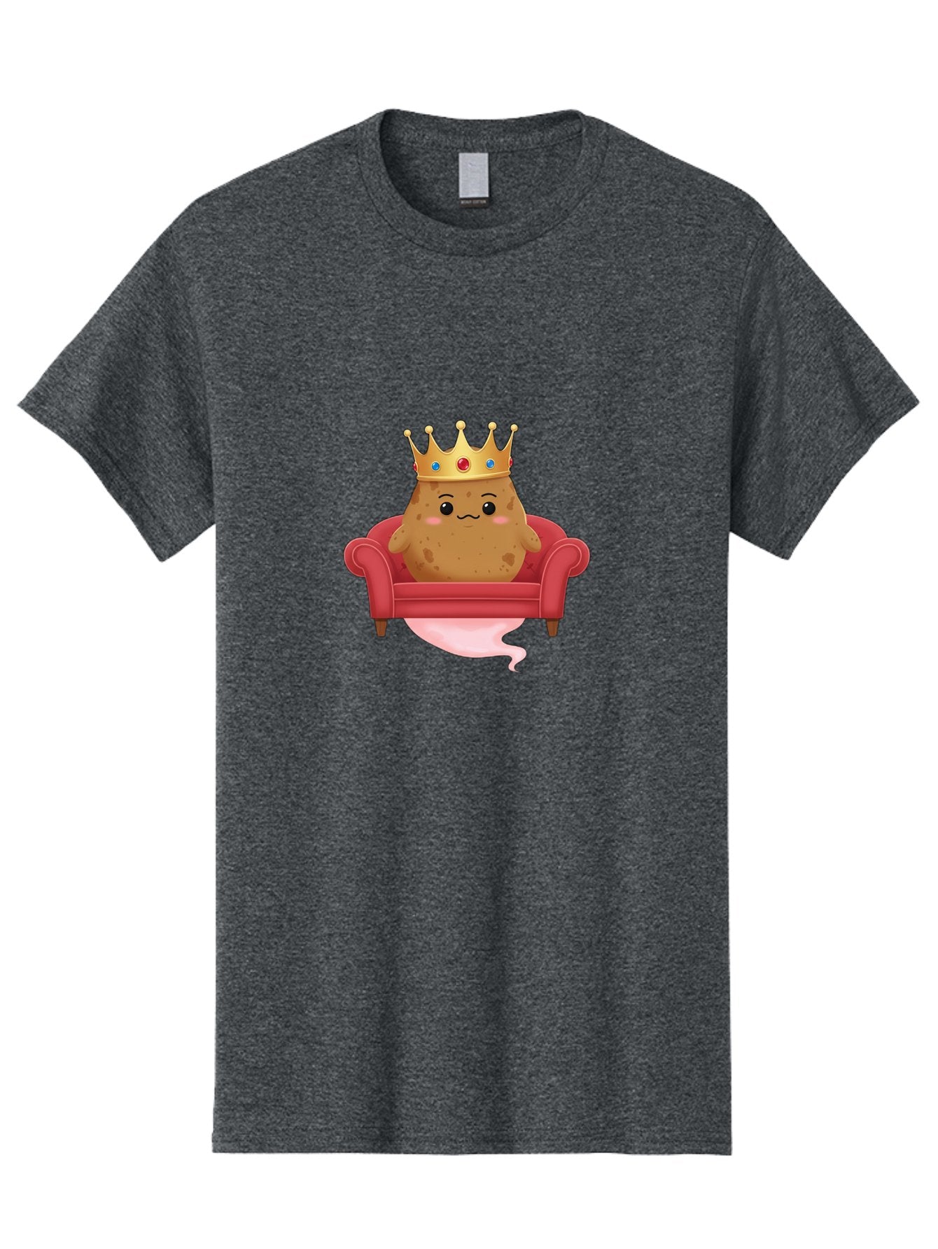 Potato-King-2 Men'S Graphic Tee, 100% Cotton, Comfortable Casual Summer Wear, Machine Washable, Vintage Camera, Old Camera, Antique Camera, Black Camera, Classic Photography, Photography Equipment, Nostalgic Device, Film Camera, Camera Art Bai240 11