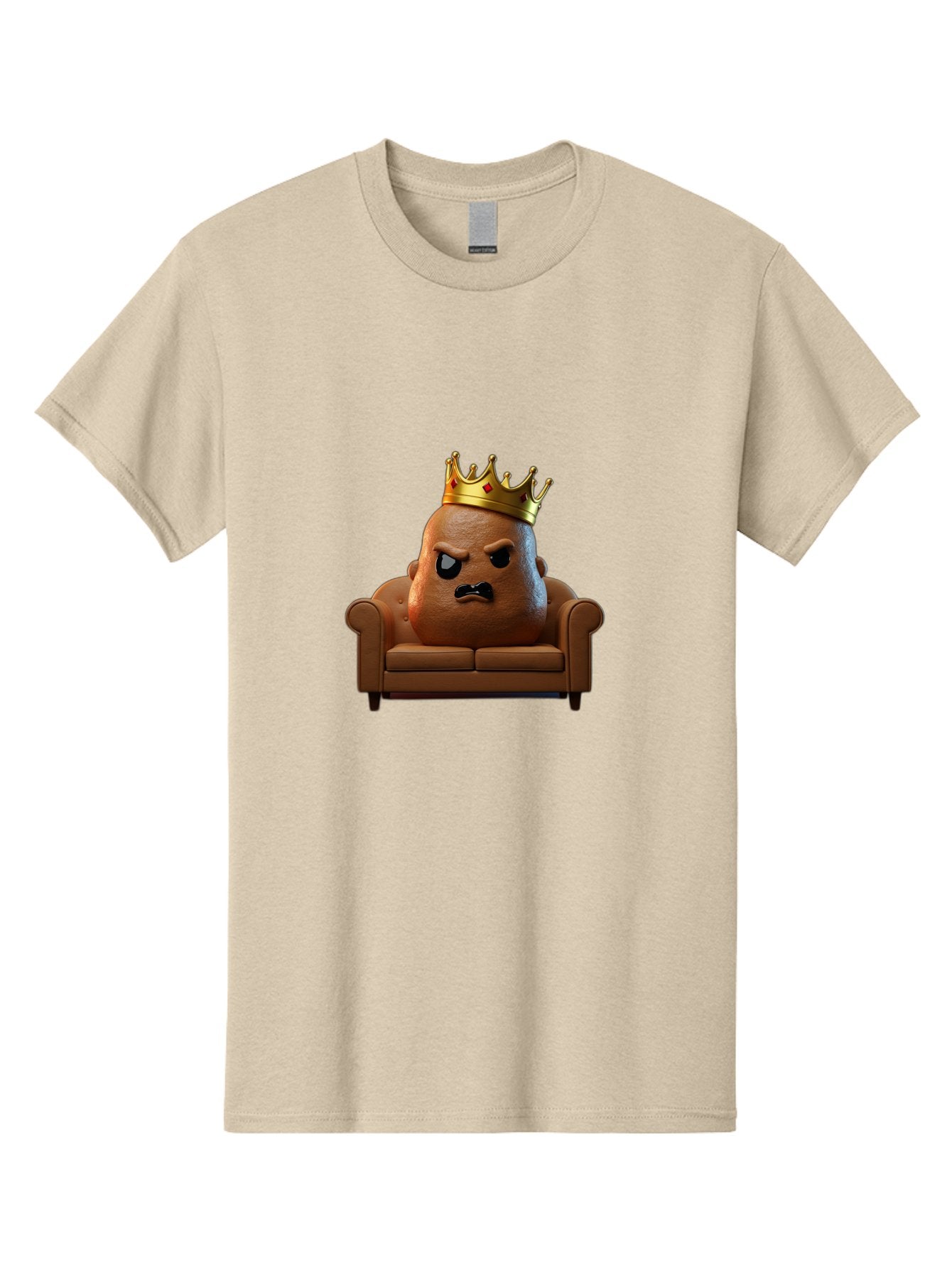 Potato-King-3 Men'S Graphic Tee, 100% Cotton, Comfortable Casual Summer Wear, Machine Washable, Vintage Camera, Old Camera, Antique Camera, Black Camera, Classic Photography, Photography Equipment, Nostalgic Device, Film Camera, Camera Art Bai241 3