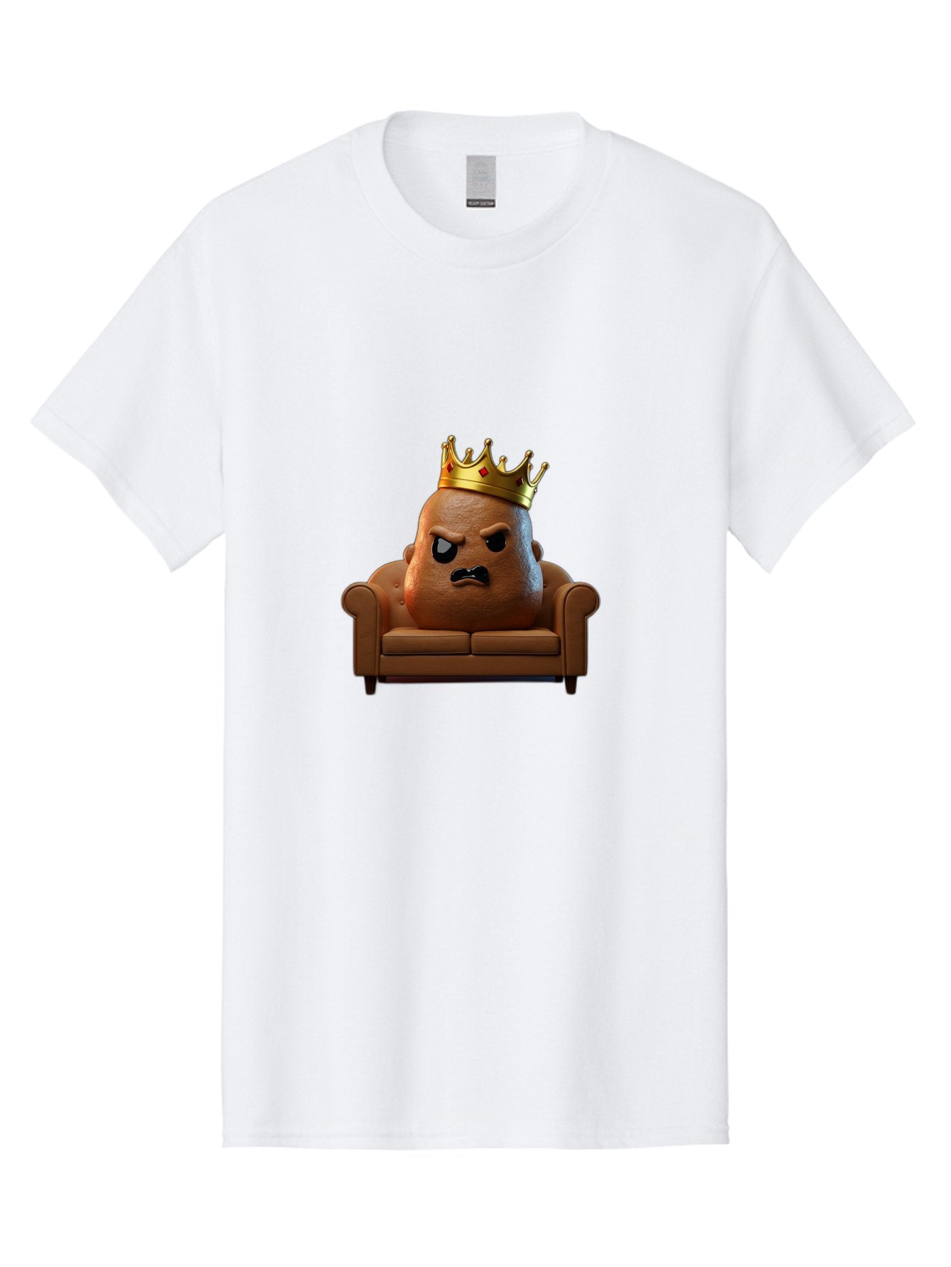 Potato-King-3 Men'S Graphic Tee, 100% Cotton, Comfortable Casual Summer Wear, Machine Washable, Vintage Camera, Old Camera, Antique Camera, Black Camera, Classic Photography, Photography Equipment, Nostalgic Device, Film Camera, Camera Art Bai241 4