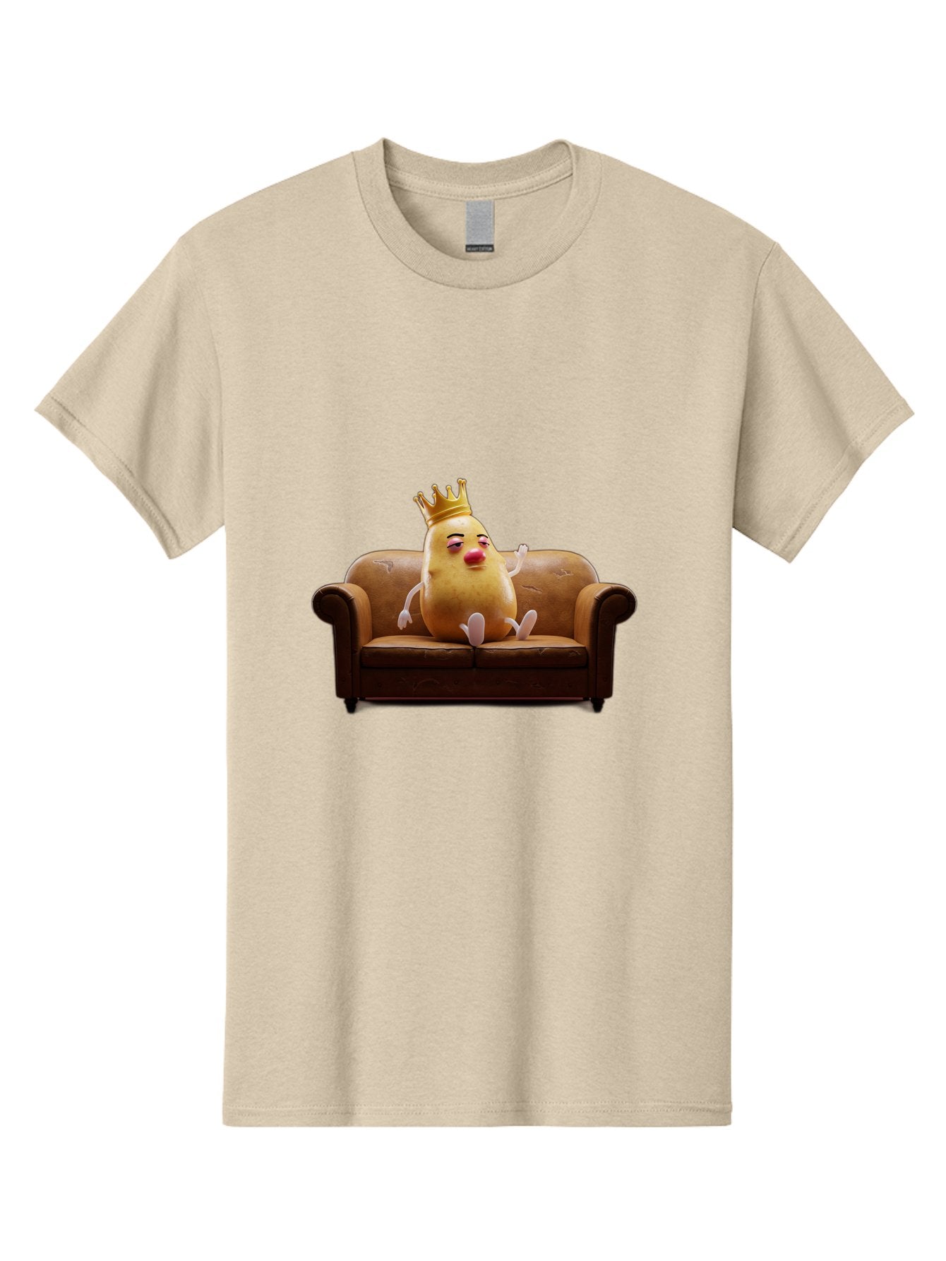 Potato-King-4 Men'S Graphic Tee, 100% Cotton, Comfortable Casual Summer Wear, Machine Washable, Vintage Camera, Old Camera, Antique Camera, Black Camera, Classic Photography, Photography Equipment, Nostalgic Device, Film Camera, Camera Art Bai242 13