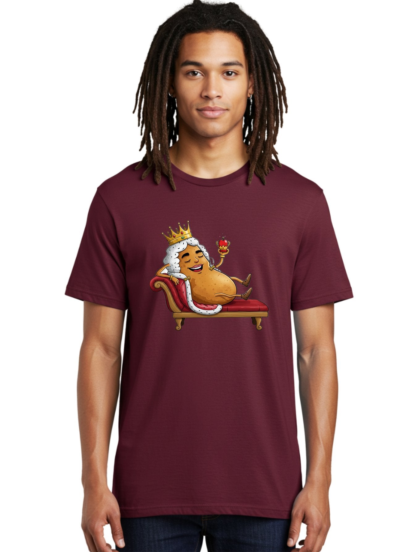 Potato-King-7 Men'S Graphic Tee, 100% Cotton, Comfortable Casual Summer Wear, Machine Washable, Vintage Camera, Old Camera, Antique Camera, Black Camera, Classic Photography, Photography Equipment, Nostalgic Device, Film Camera, Camera Art Bai245 25