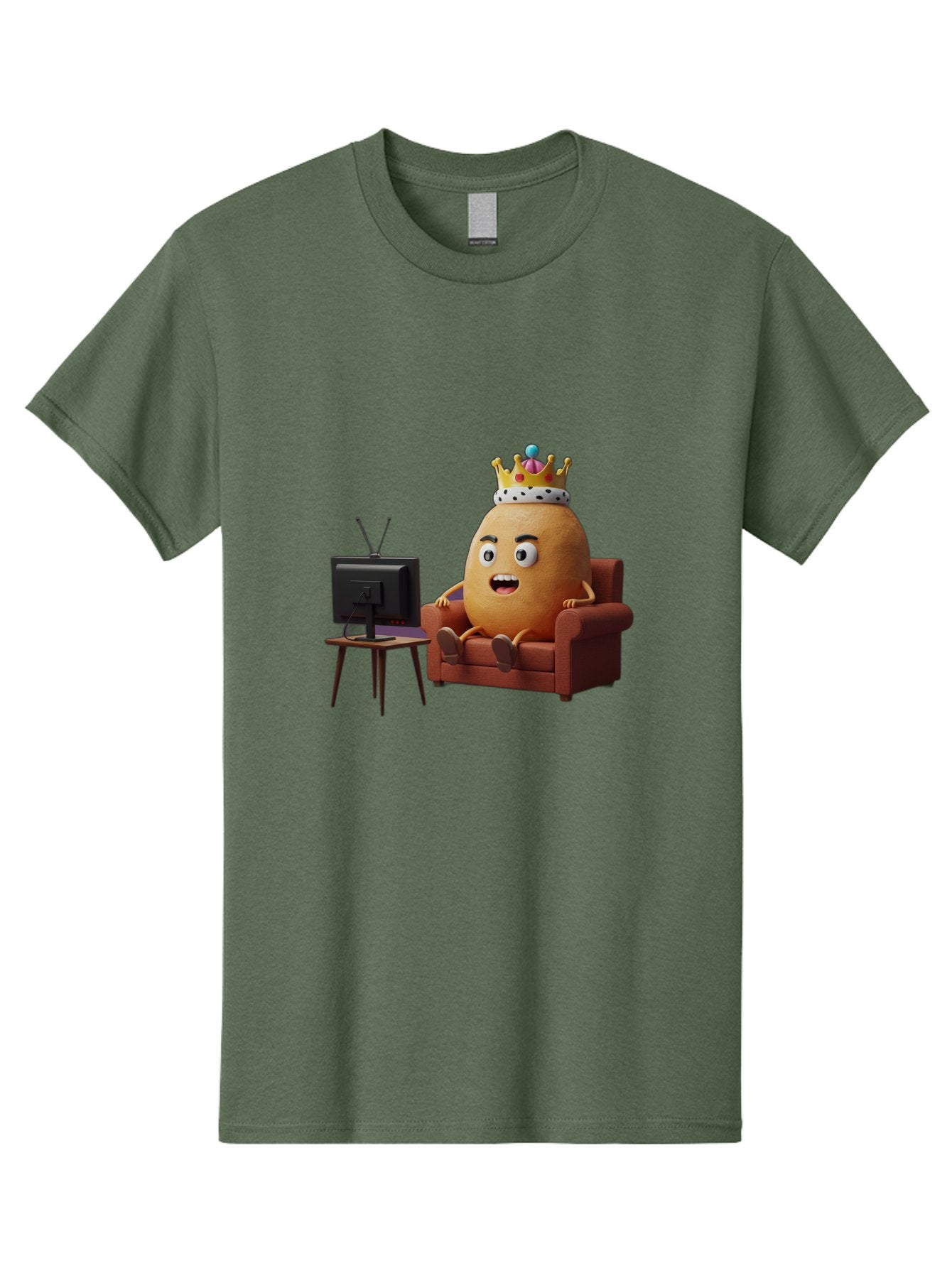 Potato-With-Crown Men'S Graphic Tee, 100% Cotton, Comfortable Casual Summer Wear, Machine Washable, Vintage Camera, Old Camera, Antique Camera, Black Camera, Classic Photography, Photography Equipment, Nostalgic Device, Film Camera, Camera Art Bai252 14