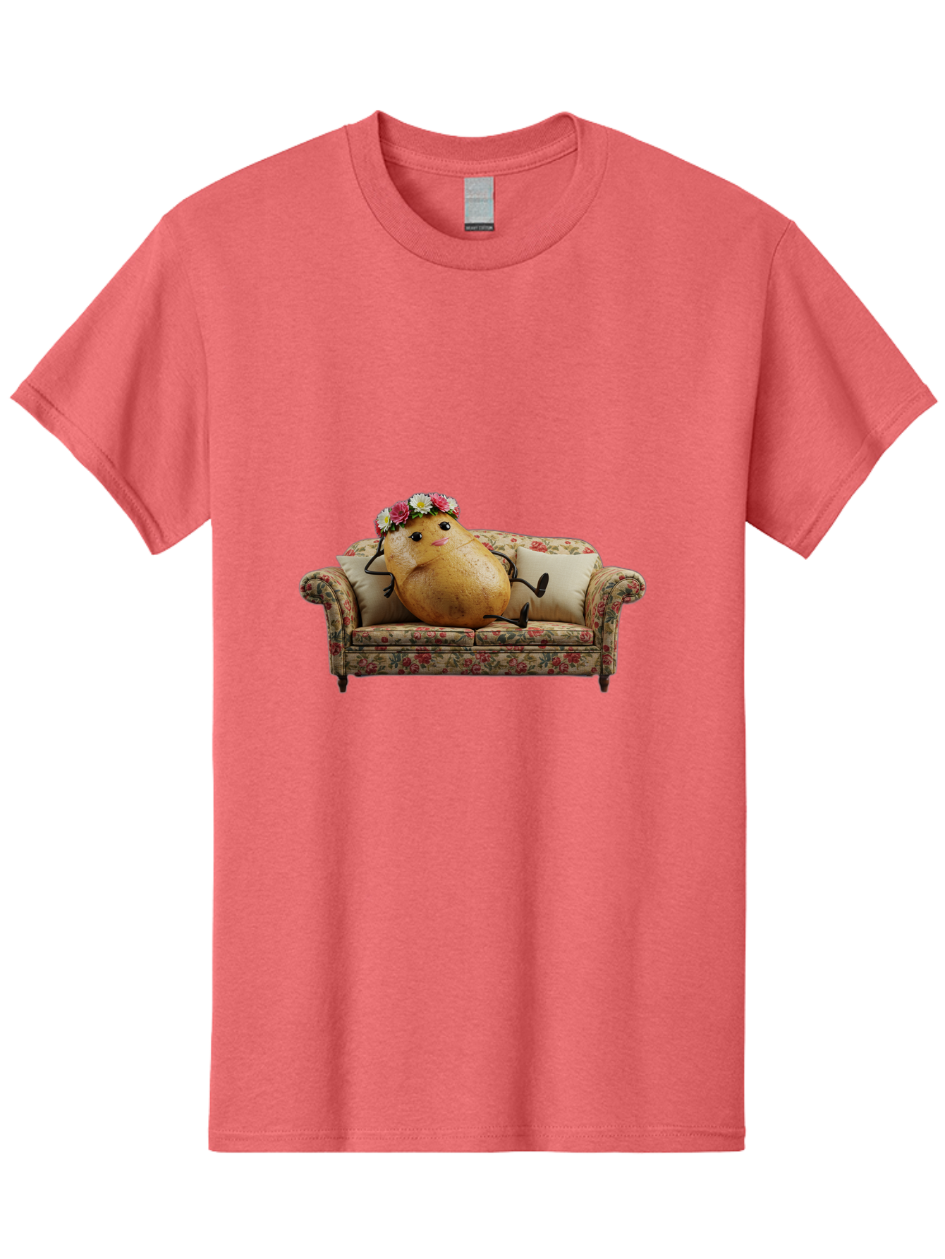 Potato-With-Flowers-On-Sofa Men'S Graphic Tee, 100% Cotton, Comfortable Casual Summer Wear, Machine Washable, Vintage Camera, Old Camera, Antique Camera, Black Camera, Classic Photography, Photography Equipment, Nostalgic Device, Film Camera, Bai253 8