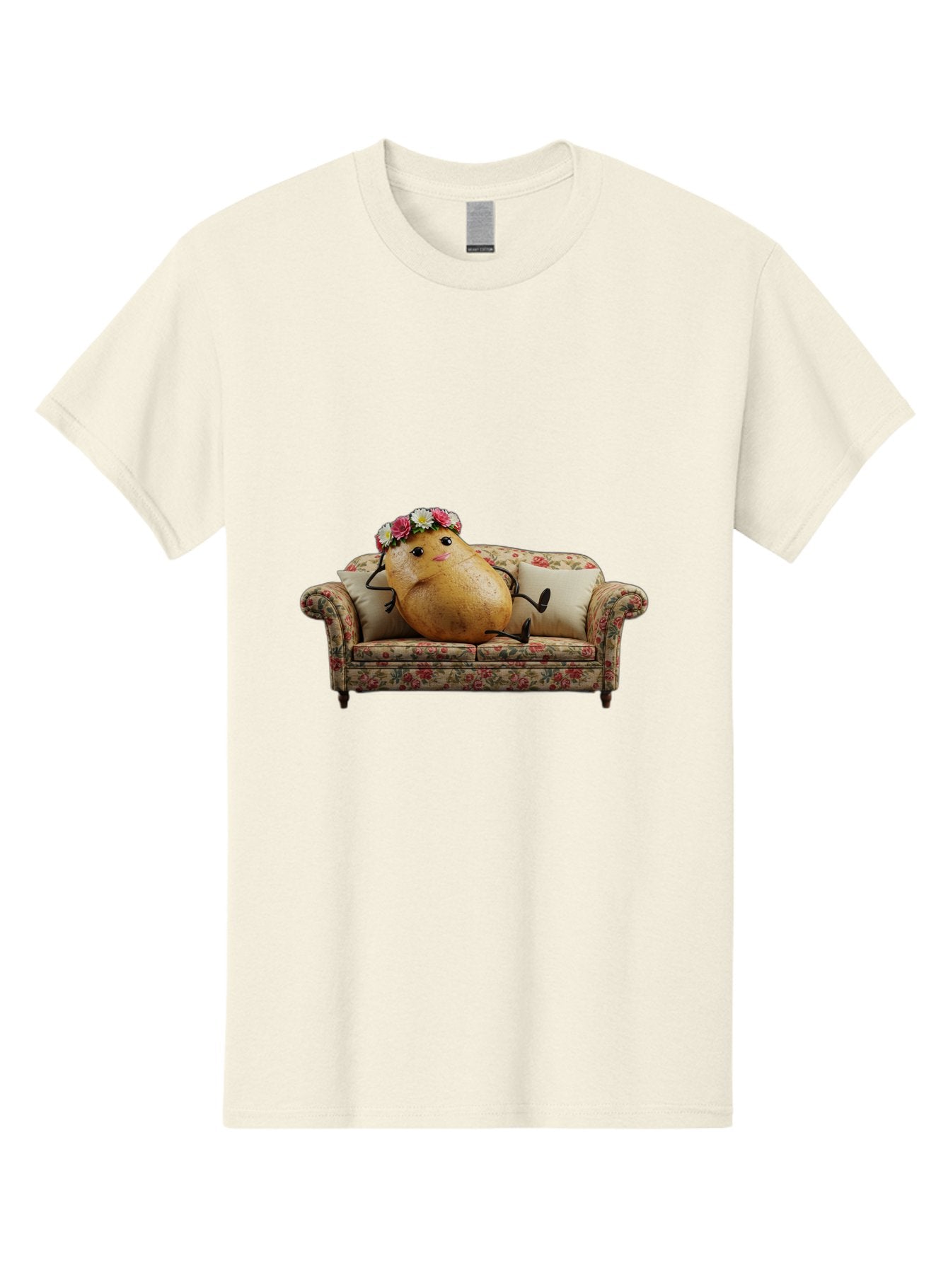 Potato-With-Flowers-On-Sofa Men'S Graphic Tee, 100% Cotton, Comfortable Casual Summer Wear, Machine Washable, Vintage Camera, Old Camera, Antique Camera, Black Camera, Classic Photography, Photography Equipment, Nostalgic Device, Film Camera, Bai253 7