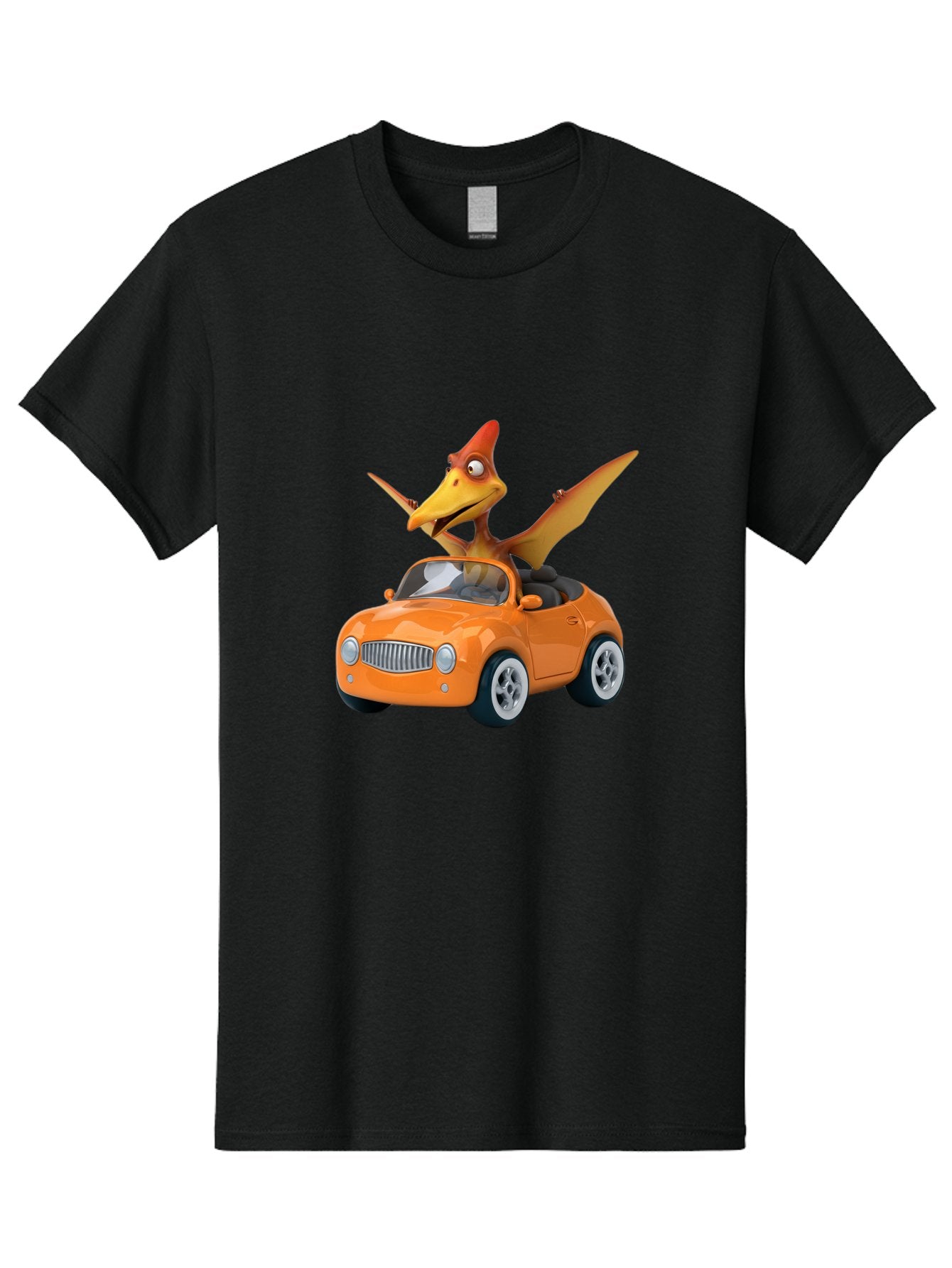 Pterodactyl-In-Orange-Convertible Men'S Graphic Tee, 100% Cotton, Comfortable Casual Summer Wear, Machine Washable, Vintage Camera, Old Camera, Antique Camera, Black Camera, Classic Photography, Photography Equipment, Nostalgic Device, Bai254