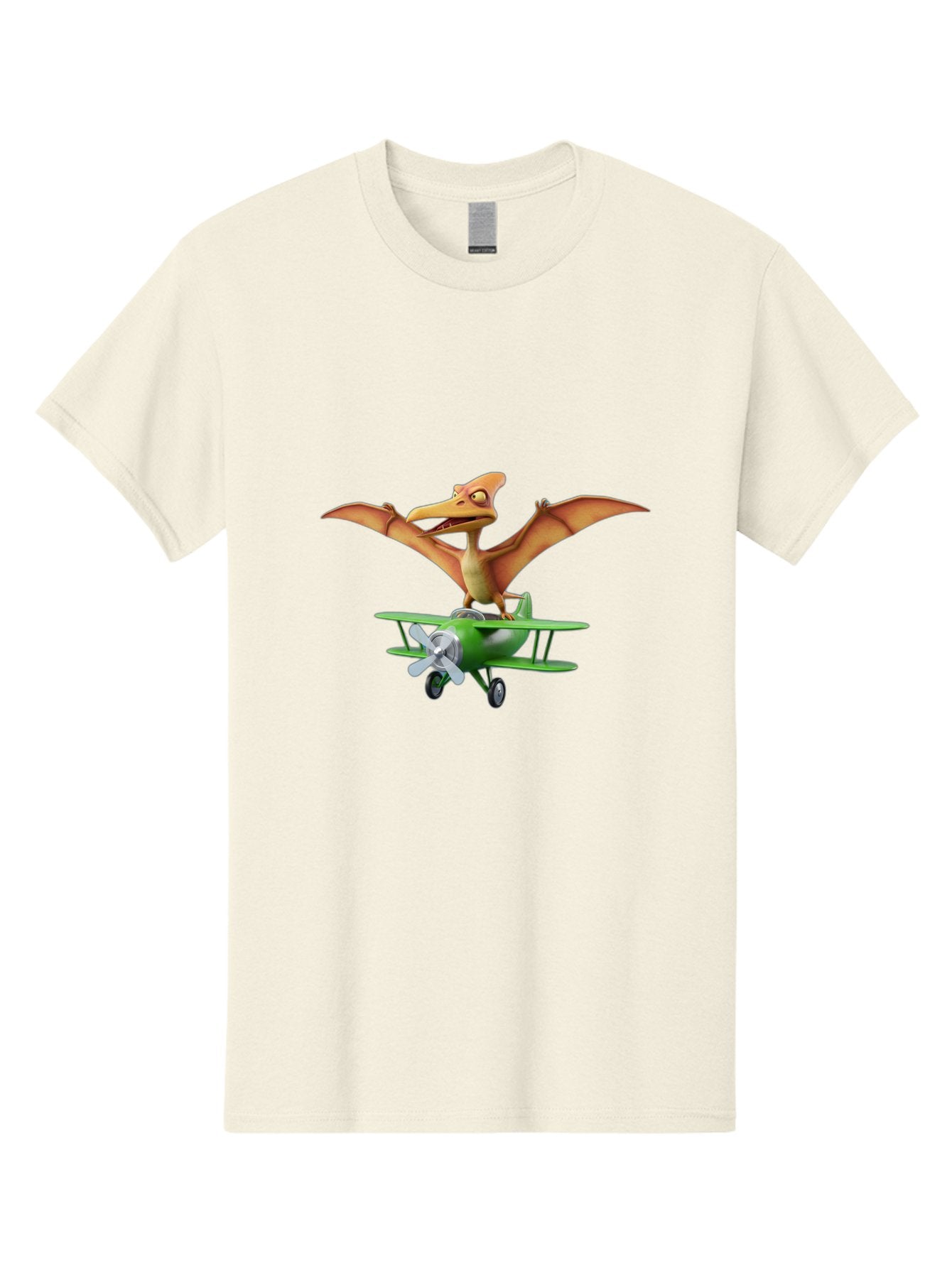 Pterodactyl-On-Plane Men'S Graphic Tee, 100% Cotton, Comfortable Casual Summer Wear, Machine Washable, Vintage Camera, Old Camera, Antique Camera, Black Camera, Classic Photography, Photography Equipment, Nostalgic Device, Film Camera, Bai255 3