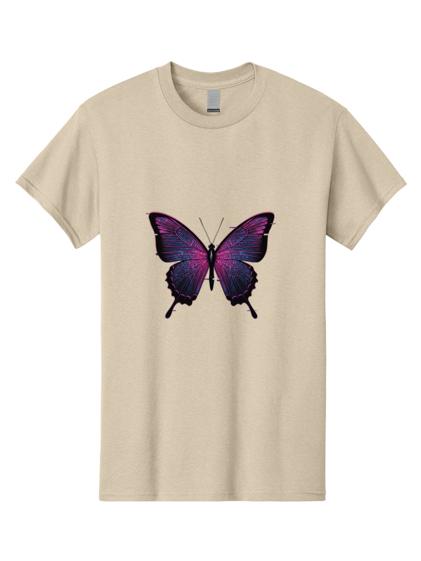 Purple-Butterfly-1 Men'S Graphic Tee, 100% Cotton, Comfortable Casual Summer Wear, Machine Washable, Vintage Camera, Old Camera, Antique Camera, Black Camera, Classic Photography, Photography Equipment, Nostalgic Device, Film Camera, Bai257 15