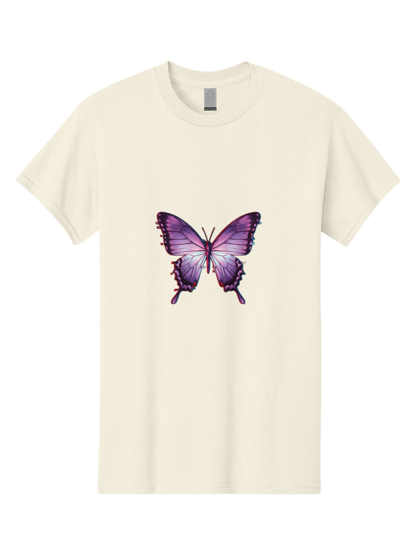 Purple-Butterfly-2 Men'S Graphic Tee, 100% Cotton, Comfortable Casual Summer Wear, Machine Washable, Vintage Camera, Old Camera, Antique Camera, Black Camera, Classic Photography, Photography Equipment, Nostalgic Device, Film Camera, Bai258 12