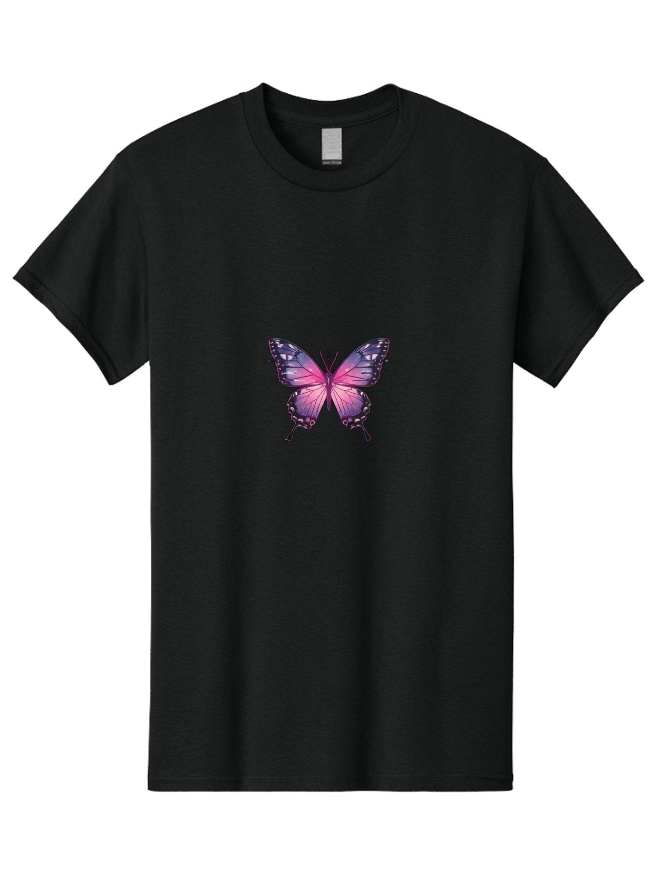Purple-Butterfly-3 Men'S Graphic Tee, 100% Cotton, Comfortable Casual Summer Wear, Machine Washable, Vintage Camera, Old Camera, Antique Camera, Black Camera, Classic Photography, Photography Equipment, Nostalgic Device, Film Camera, Bai259 8