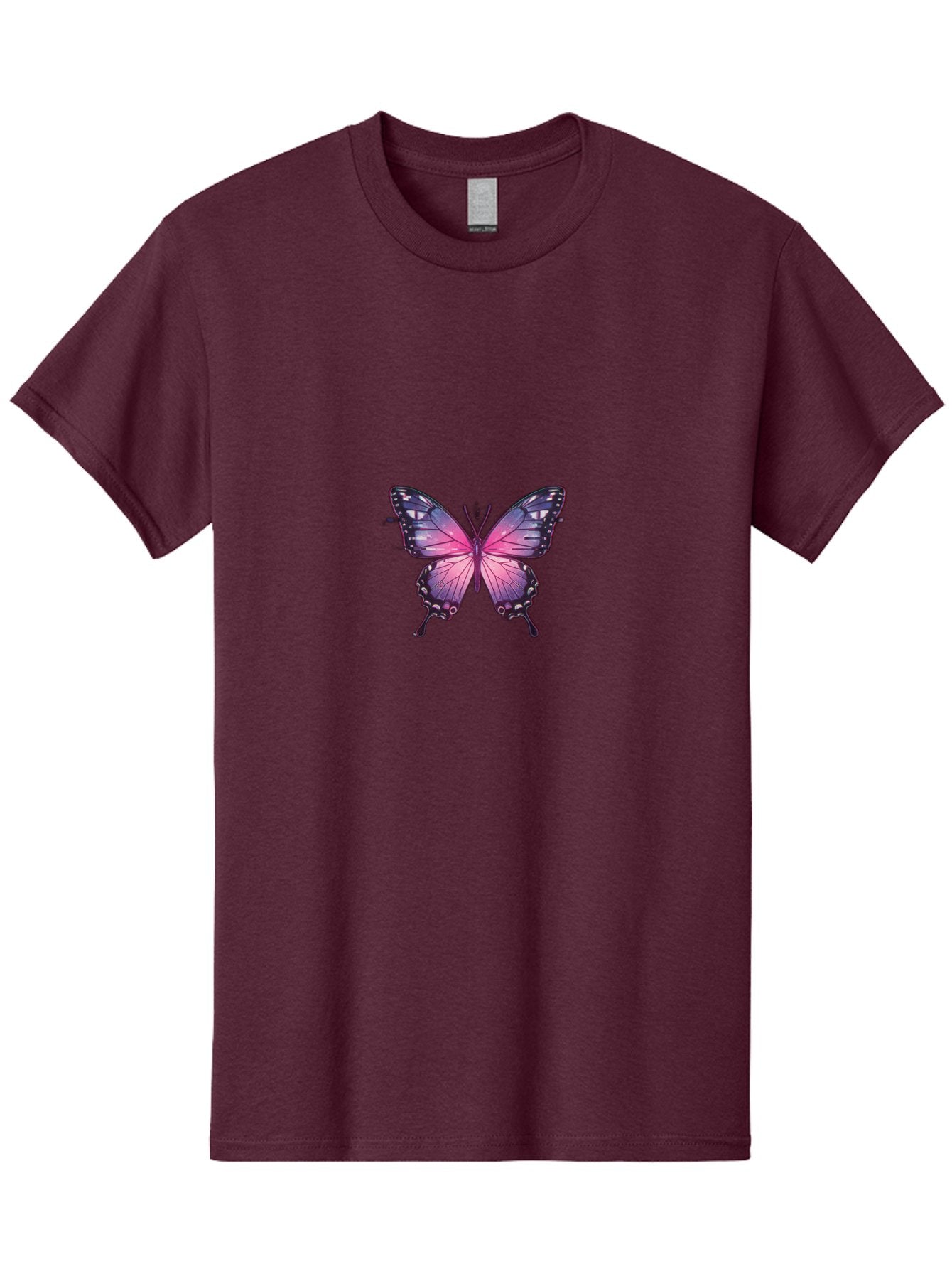 Purple-Butterfly-3 Men'S Graphic Tee, 100% Cotton, Comfortable Casual Summer Wear, Machine Washable, Vintage Camera, Old Camera, Antique Camera, Black Camera, Classic Photography, Photography Equipment, Nostalgic Device, Film Camera, Bai259 9