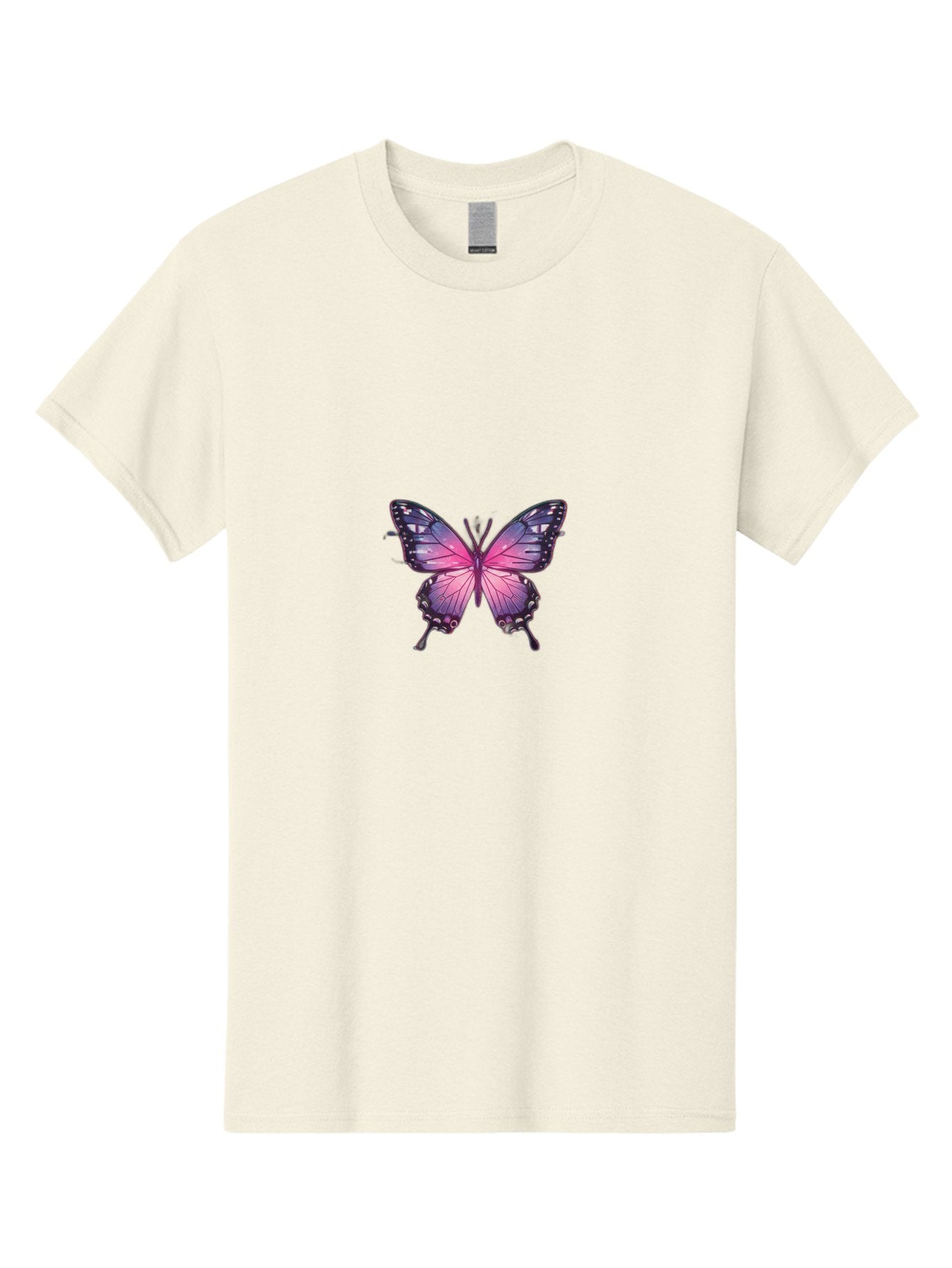 Purple-Butterfly-3 Men'S Graphic Tee, 100% Cotton, Comfortable Casual Summer Wear, Machine Washable, Vintage Camera, Old Camera, Antique Camera, Black Camera, Classic Photography, Photography Equipment, Nostalgic Device, Film Camera, Bai259 7