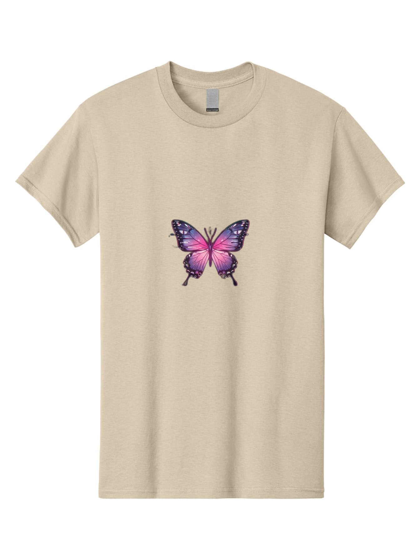 Purple-Butterfly-3 Men'S Graphic Tee, 100% Cotton, Comfortable Casual Summer Wear, Machine Washable, Vintage Camera, Old Camera, Antique Camera, Black Camera, Classic Photography, Photography Equipment, Nostalgic Device, Film Camera, Bai259 12
