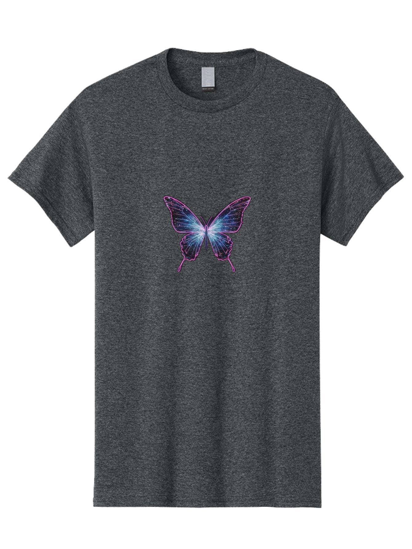 Purple-Butterfly-4 Men'S Graphic Tee, 100% Cotton, Comfortable Casual Summer Wear, Machine Washable, Vintage Camera, Old Camera, Antique Camera, Black Camera, Classic Photography, Photography Equipment, Nostalgic Device, Film Camera, Bai260