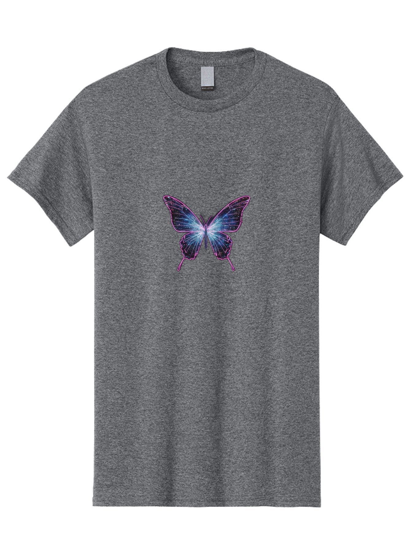 Purple-Butterfly-4 Men'S Graphic Tee, 100% Cotton, Comfortable Casual Summer Wear, Machine Washable, Vintage Camera, Old Camera, Antique Camera, Black Camera, Classic Photography, Photography Equipment, Nostalgic Device, Film Camera, Bai260 3