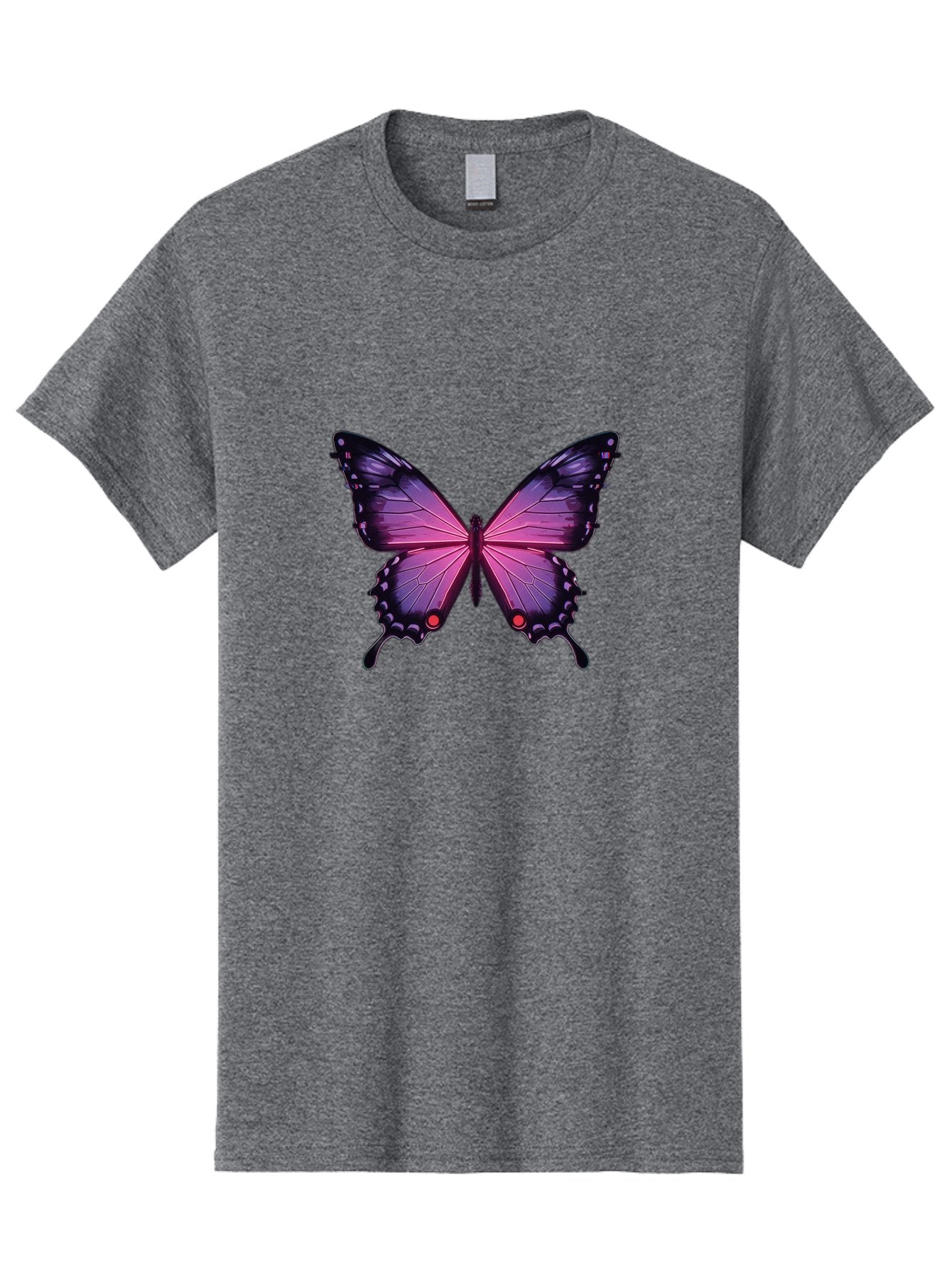 Purple-Butterfly-5 Men'S Graphic Tee, 100% Cotton, Comfortable Casual Summer Wear, Machine Washable, Vintage Camera, Old Camera, Antique Camera, Black Camera, Classic Photography, Photography Equipment, Nostalgic Device, Film Camera, Bai261 13