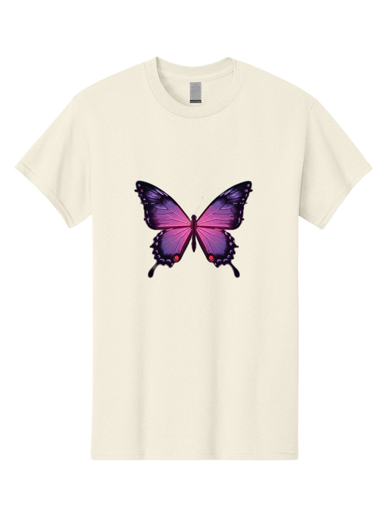 Purple-Butterfly-5 Men'S Graphic Tee, 100% Cotton, Comfortable Casual Summer Wear, Machine Washable, Vintage Camera, Old Camera, Antique Camera, Black Camera, Classic Photography, Photography Equipment, Nostalgic Device, Film Camera, Bai261 15