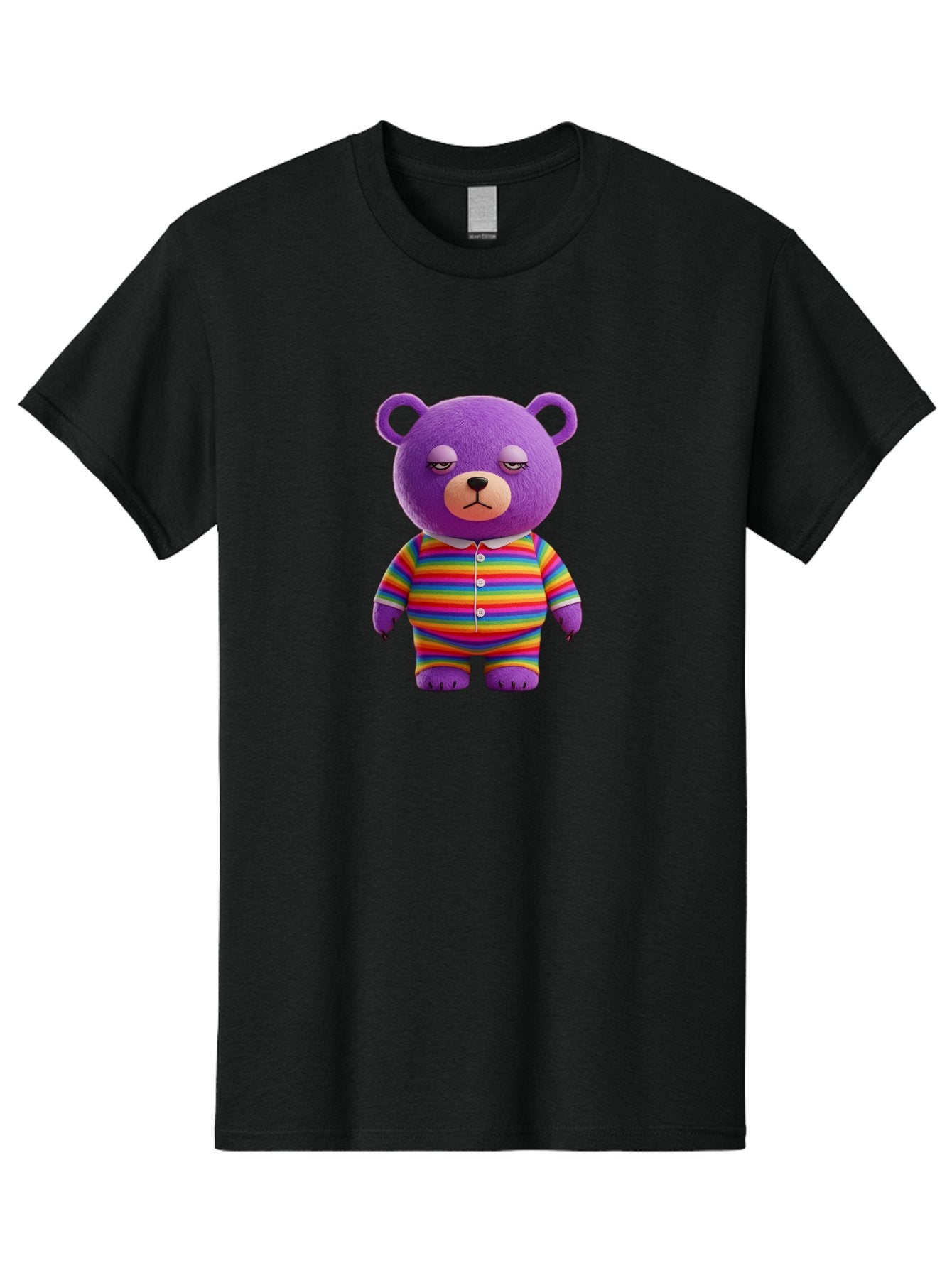 Purple-Teddy-Bear Men'S Graphic Tee, 100% Cotton, Comfortable Casual Summer Wear, Machine Washable, Vintage Camera, Old Camera, Antique Camera, Black Camera, Classic Photography, Photography Equipment, Nostalgic Device, Film Camera, Camera Art Bai263