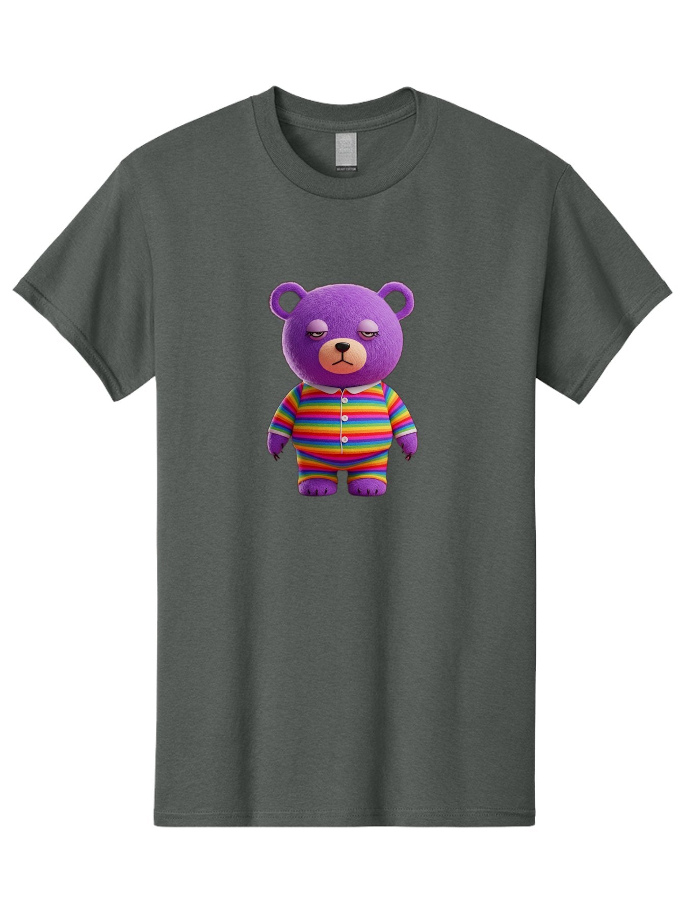 Purple-Teddy-Bear Men'S Graphic Tee, 100% Cotton, Comfortable Casual Summer Wear, Machine Washable, Vintage Camera, Old Camera, Antique Camera, Black Camera, Classic Photography, Photography Equipment, Nostalgic Device, Film Camera, Camera Art Bai263 6