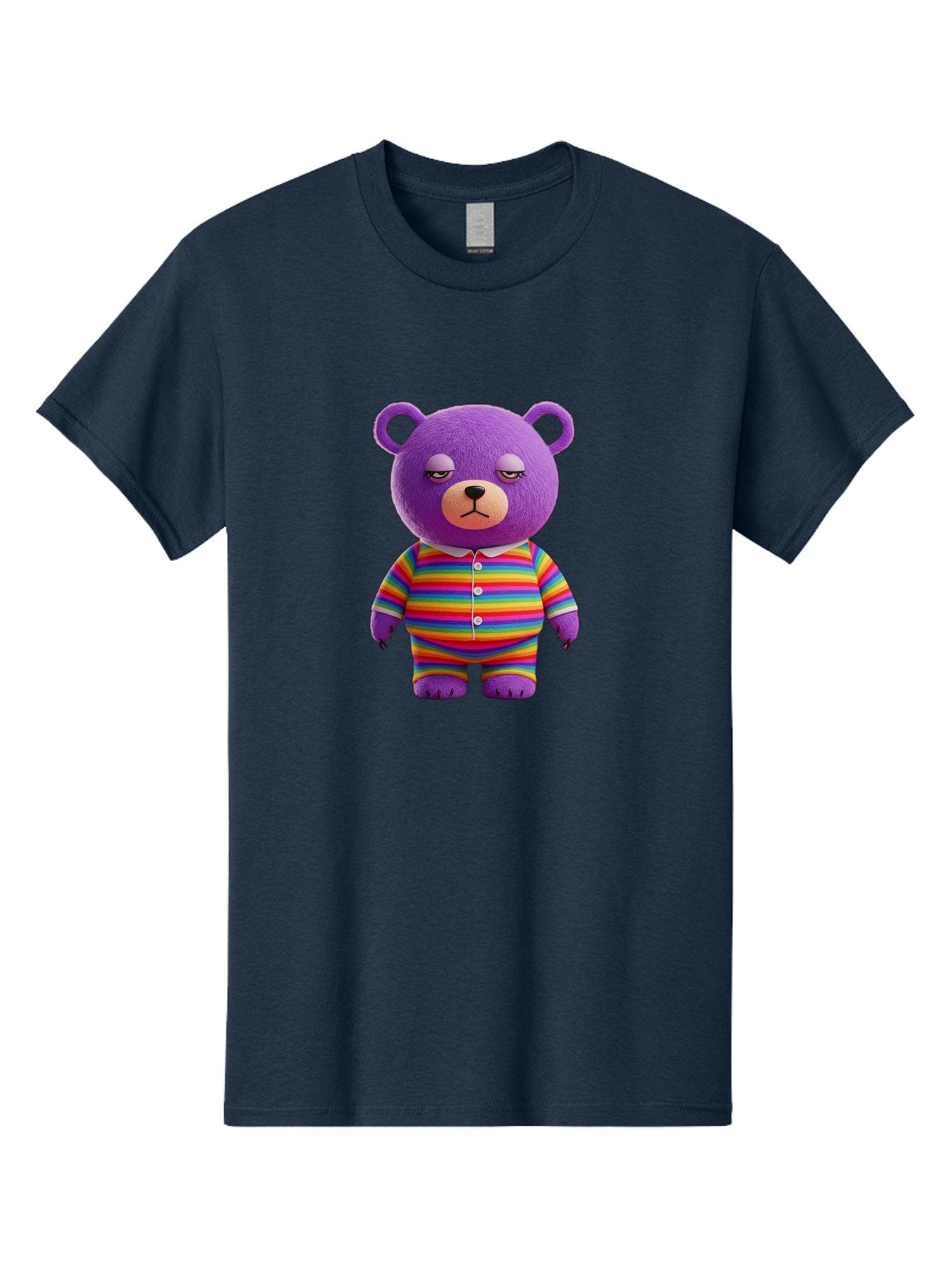 Purple-Teddy-Bear Men'S Graphic Tee, 100% Cotton, Comfortable Casual Summer Wear, Machine Washable, Vintage Camera, Old Camera, Antique Camera, Black Camera, Classic Photography, Photography Equipment, Nostalgic Device, Film Camera, Camera Art Bai263 14
